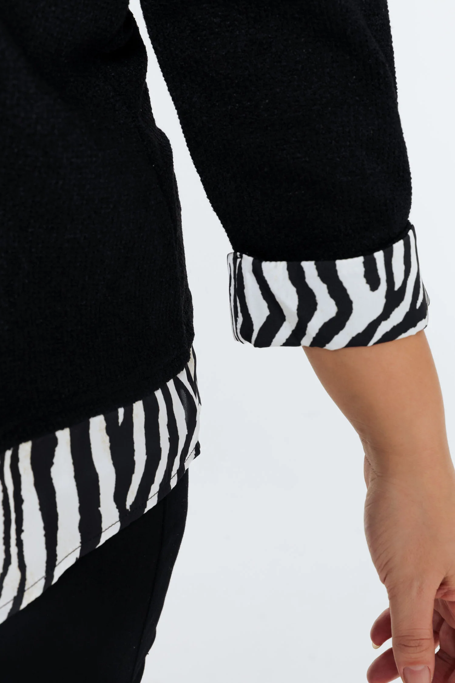 Pull 2 en 1 imprimé zèbre - Image 6