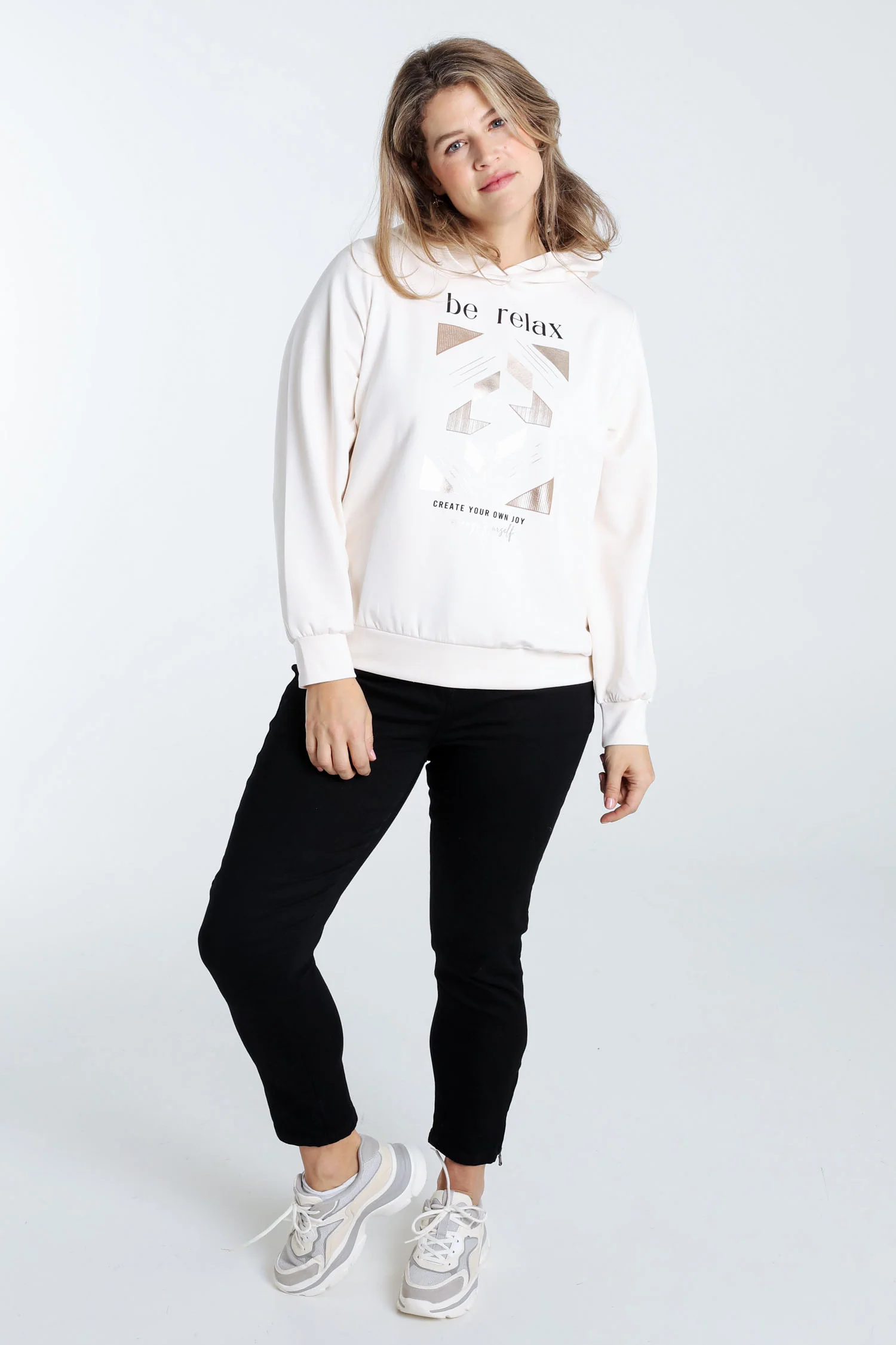 Pull à capuche avec inscription foil - Image 8