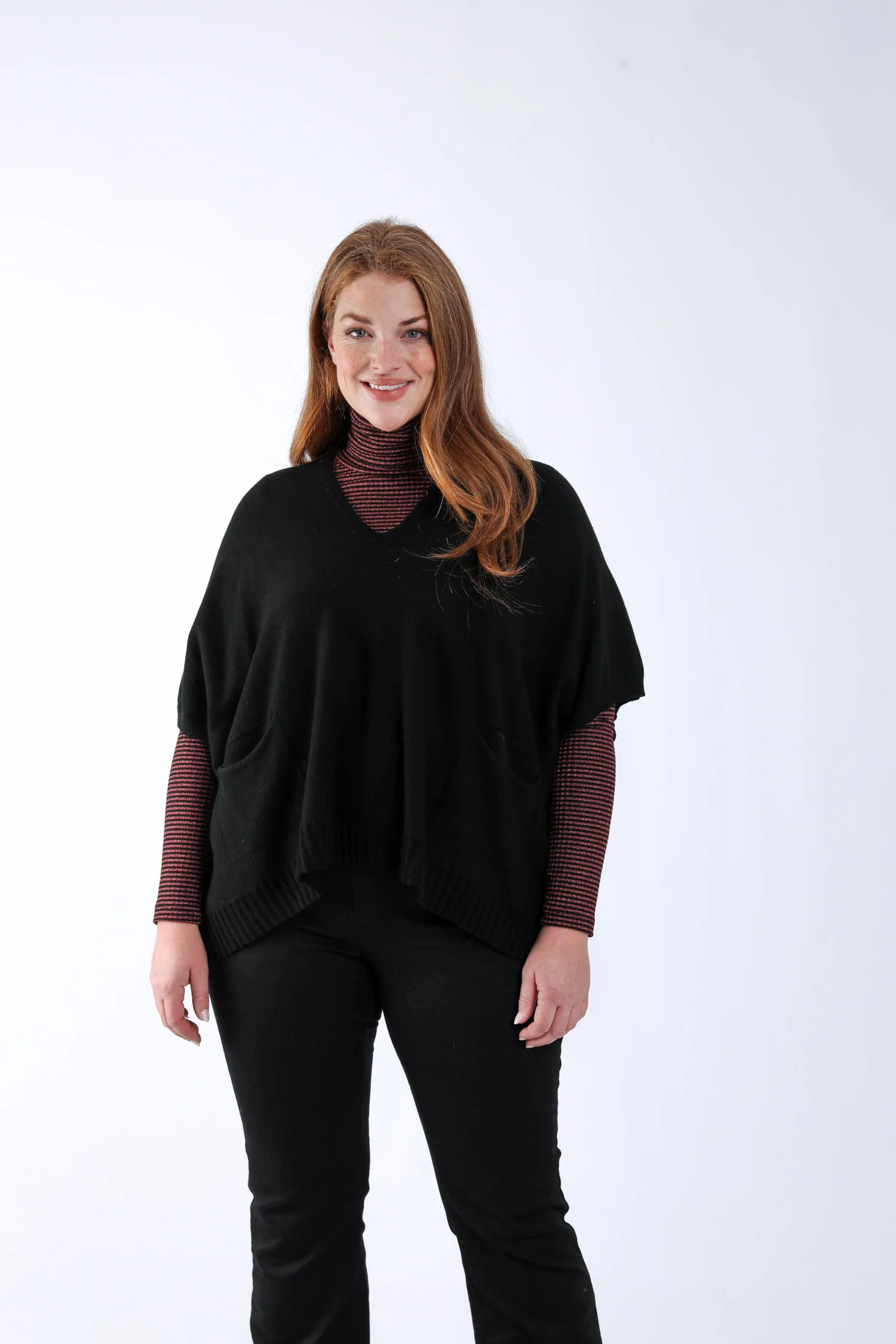 Pull court uni en viscose