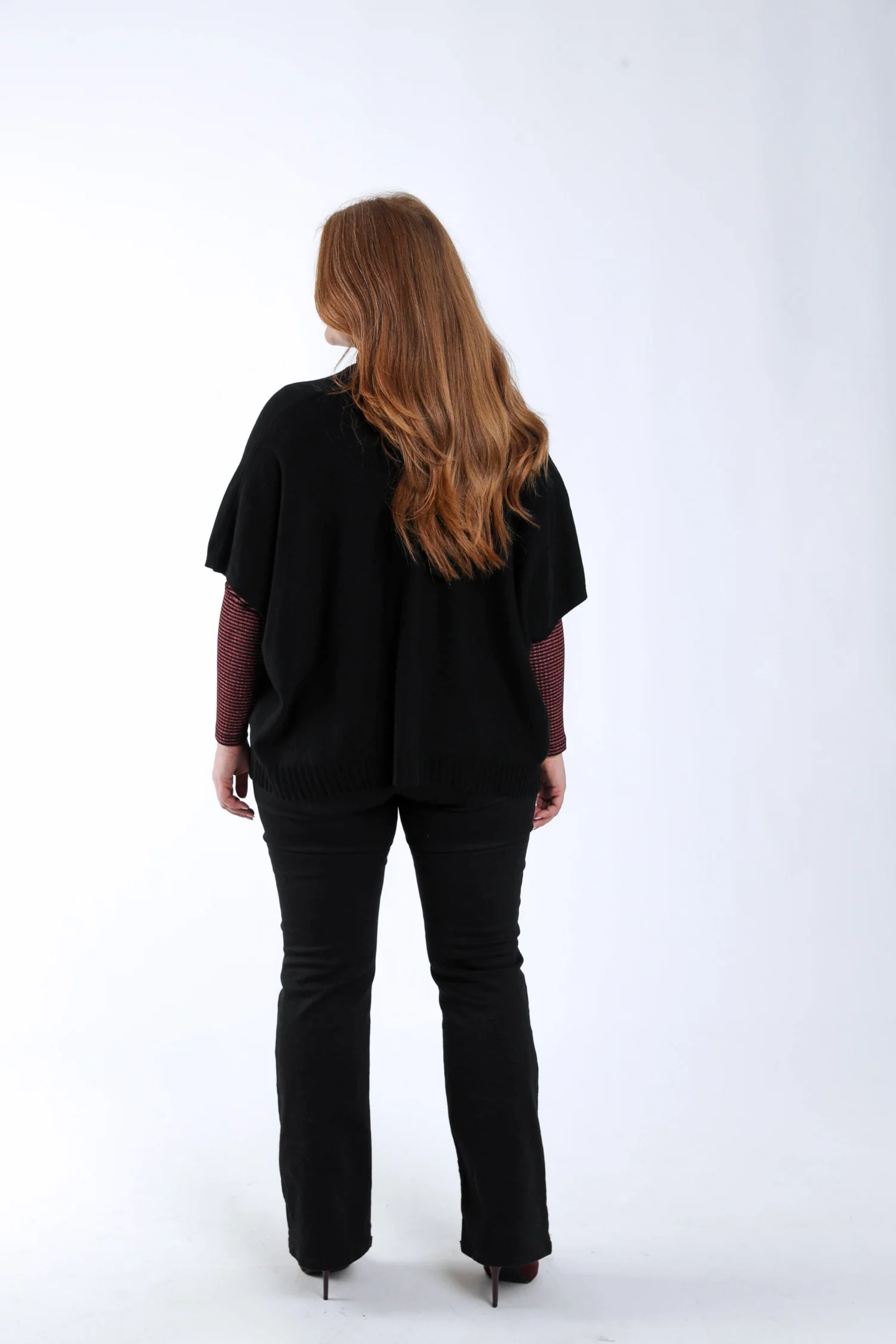 Pull court uni en viscose - Image 2