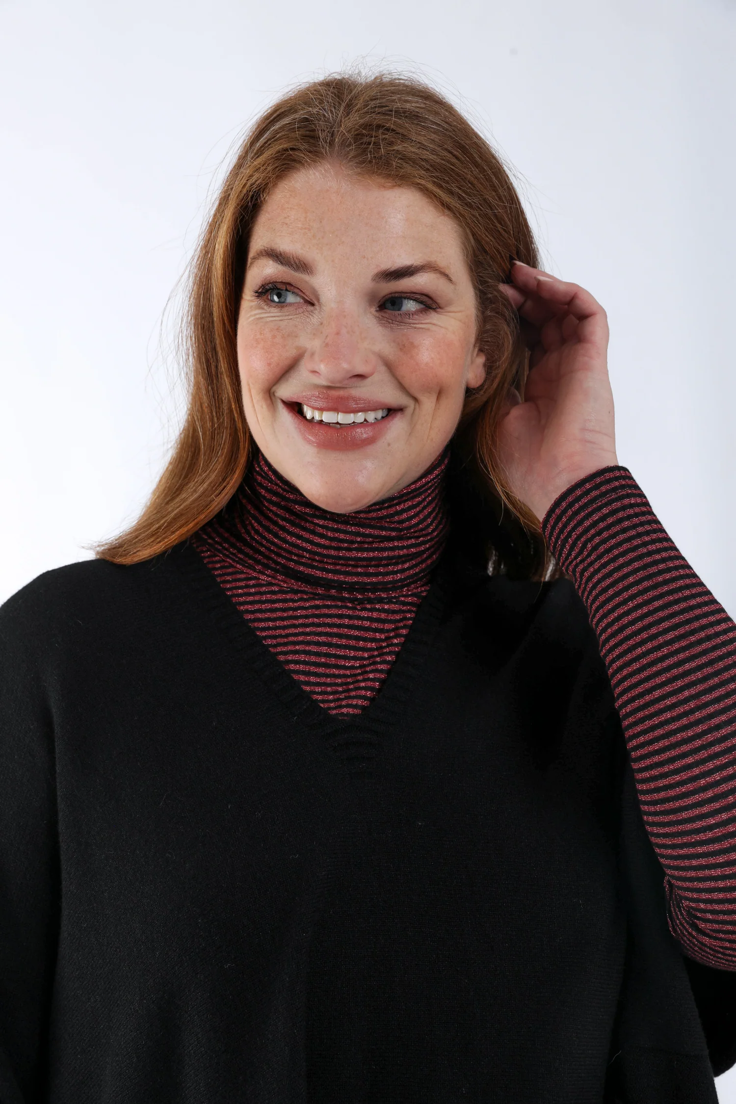Pull court uni en viscose - Image 3