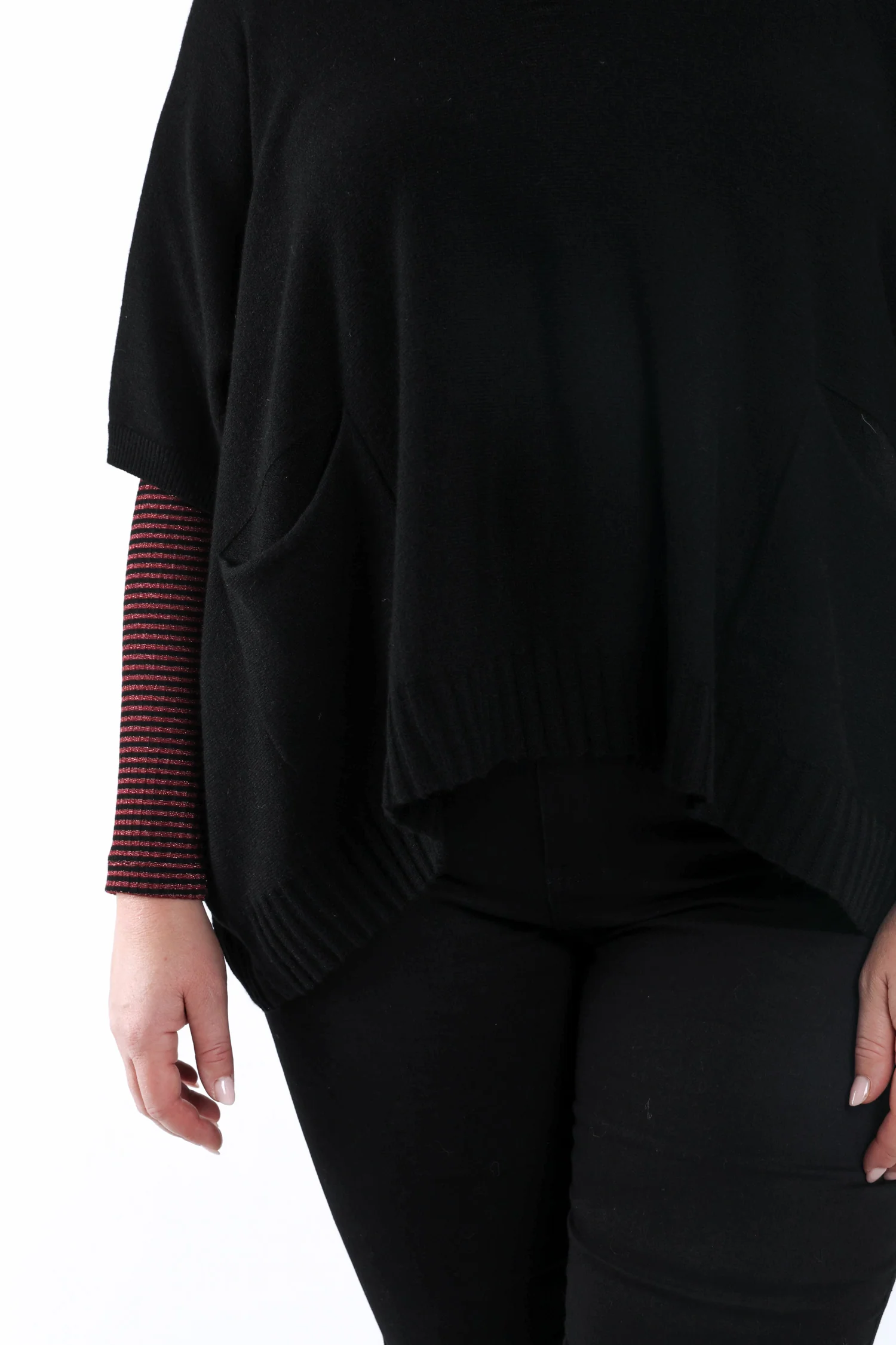 Pull court uni en viscose - Image 5