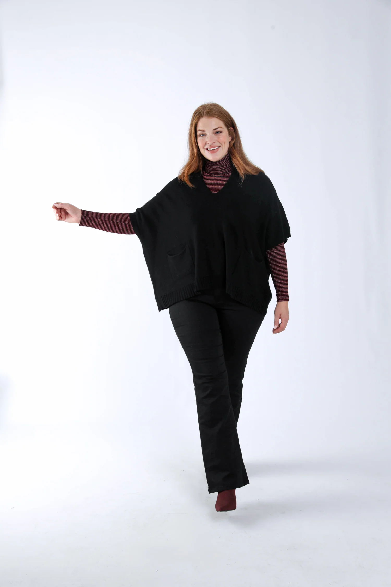 Pull court uni en viscose - Image 7