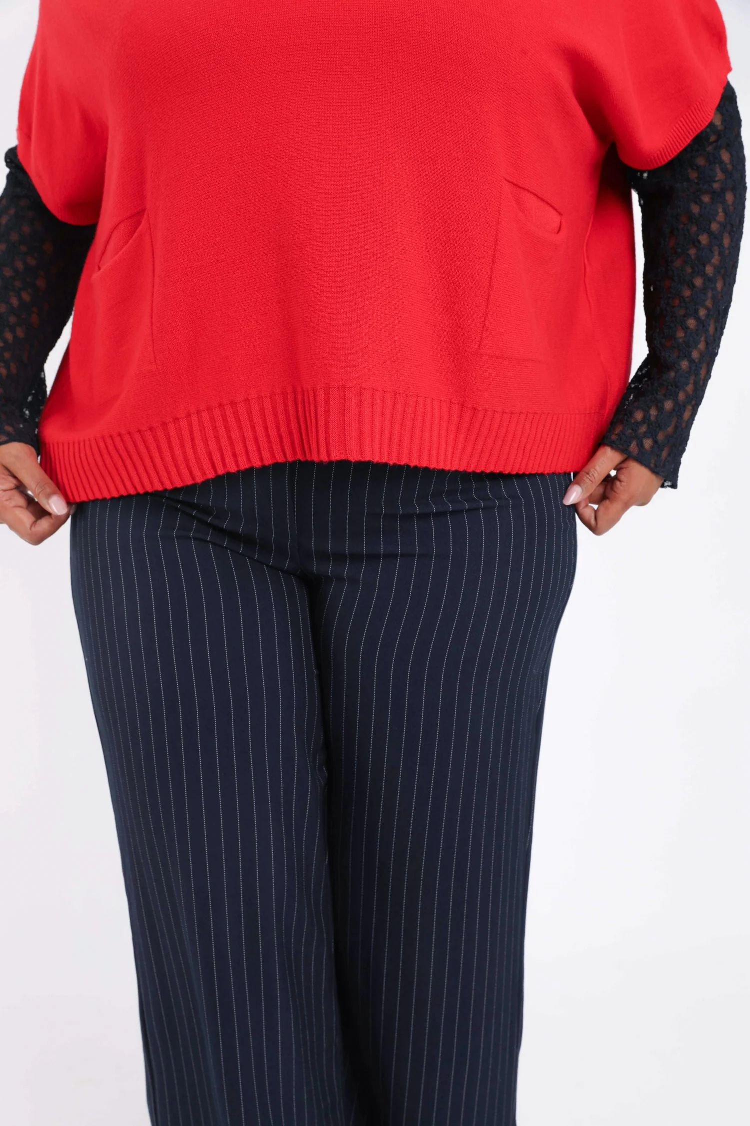 Pull court uni en viscose - Image 5