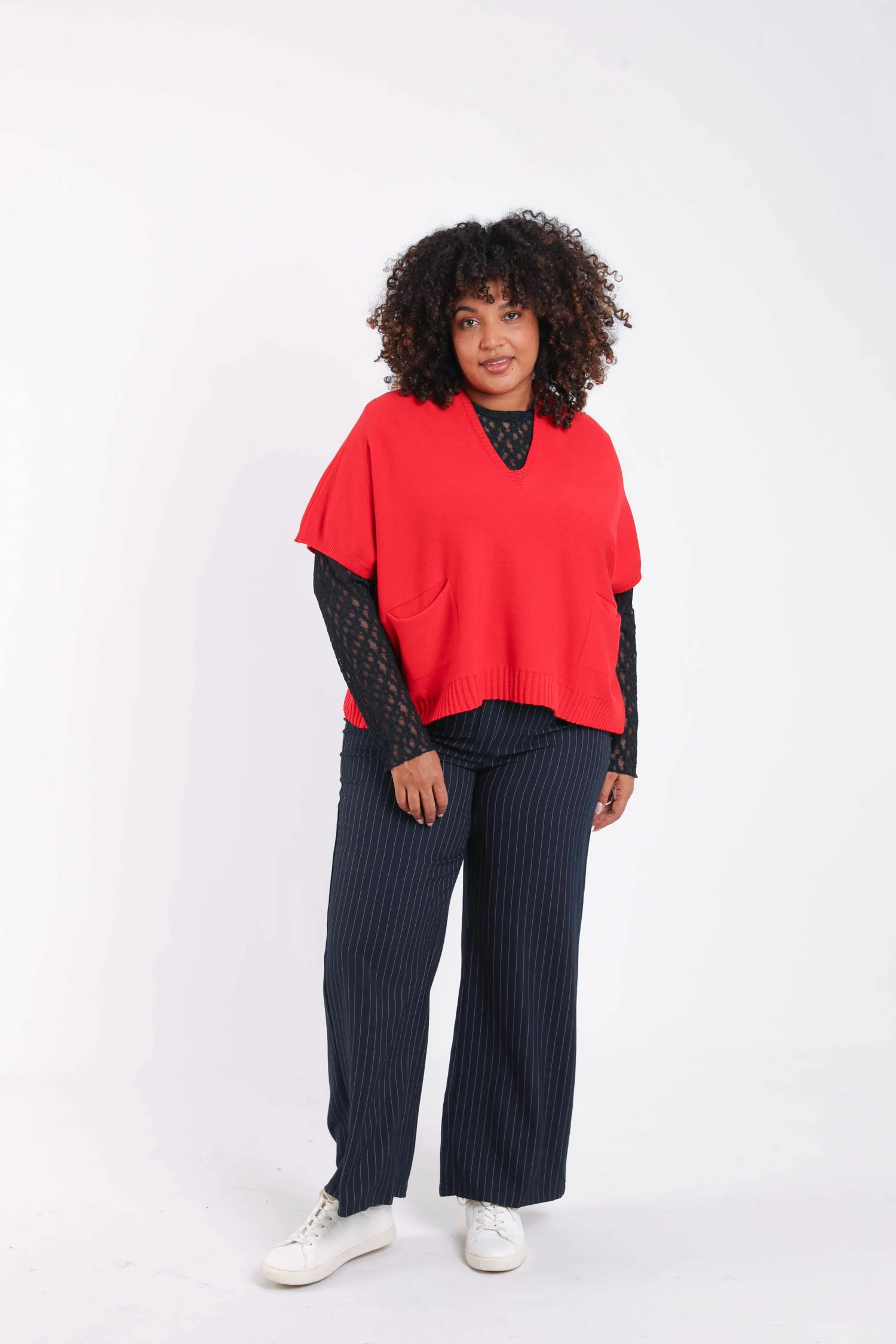 Pull court uni en viscose - Image 6