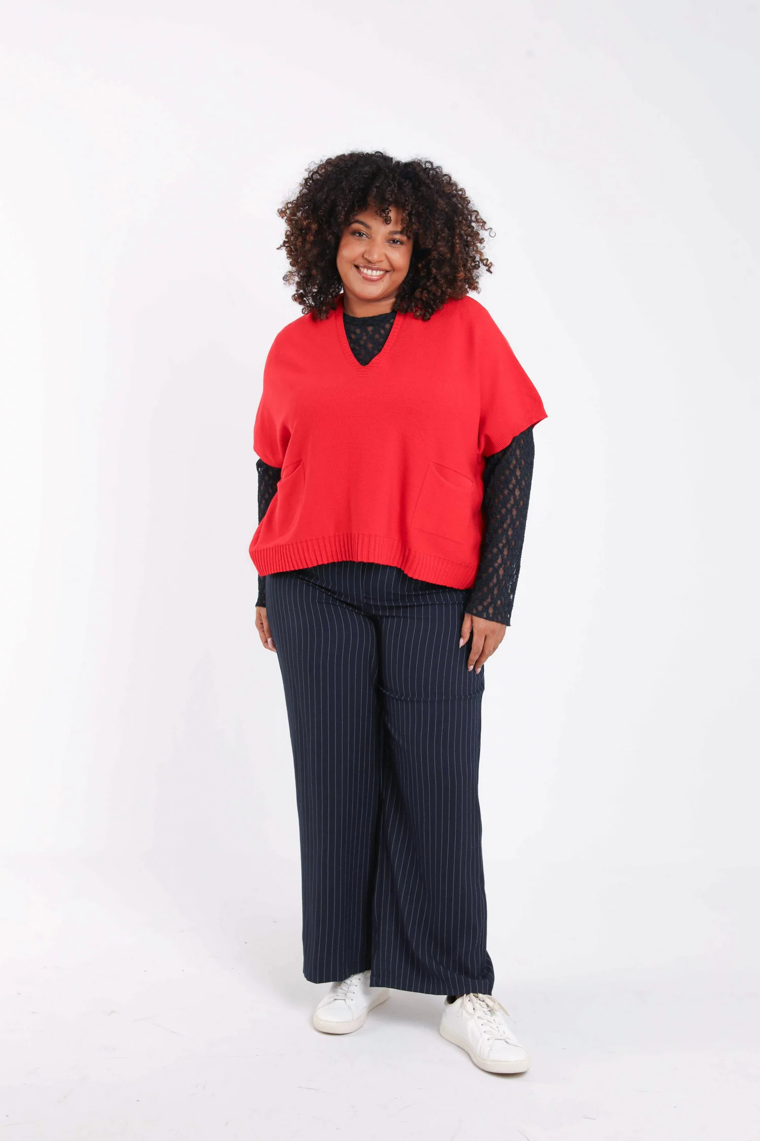 Pull court uni en viscose - Image 8
