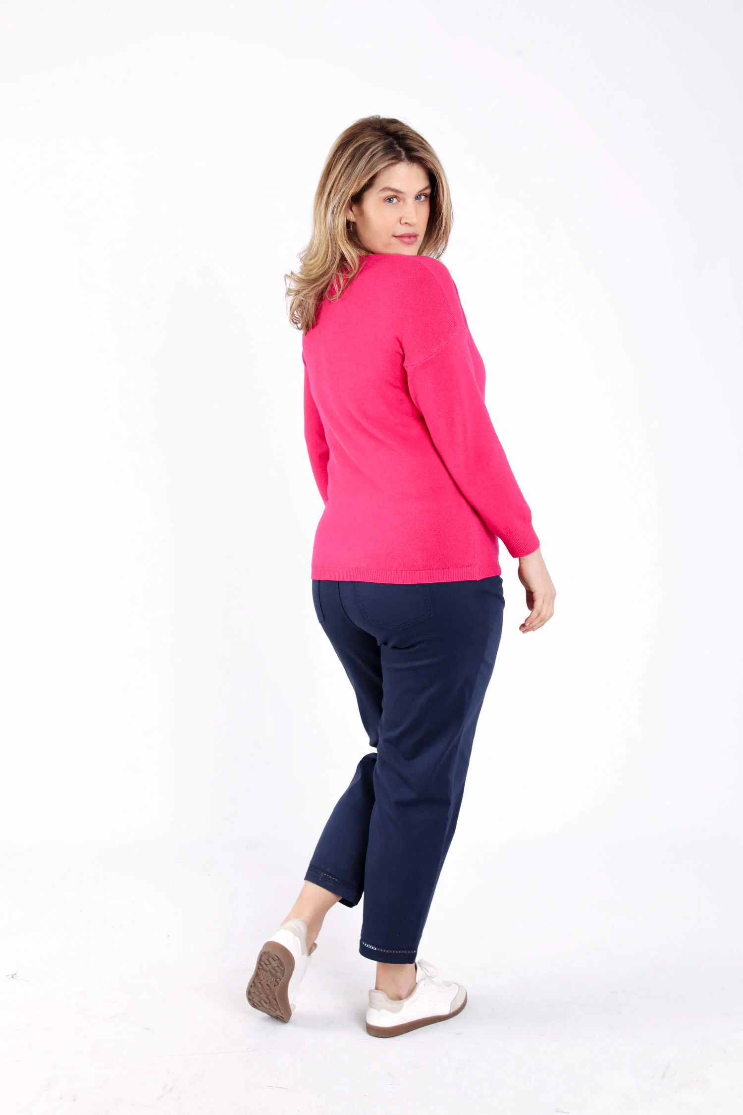 Pull en viscose uni - Image 2
