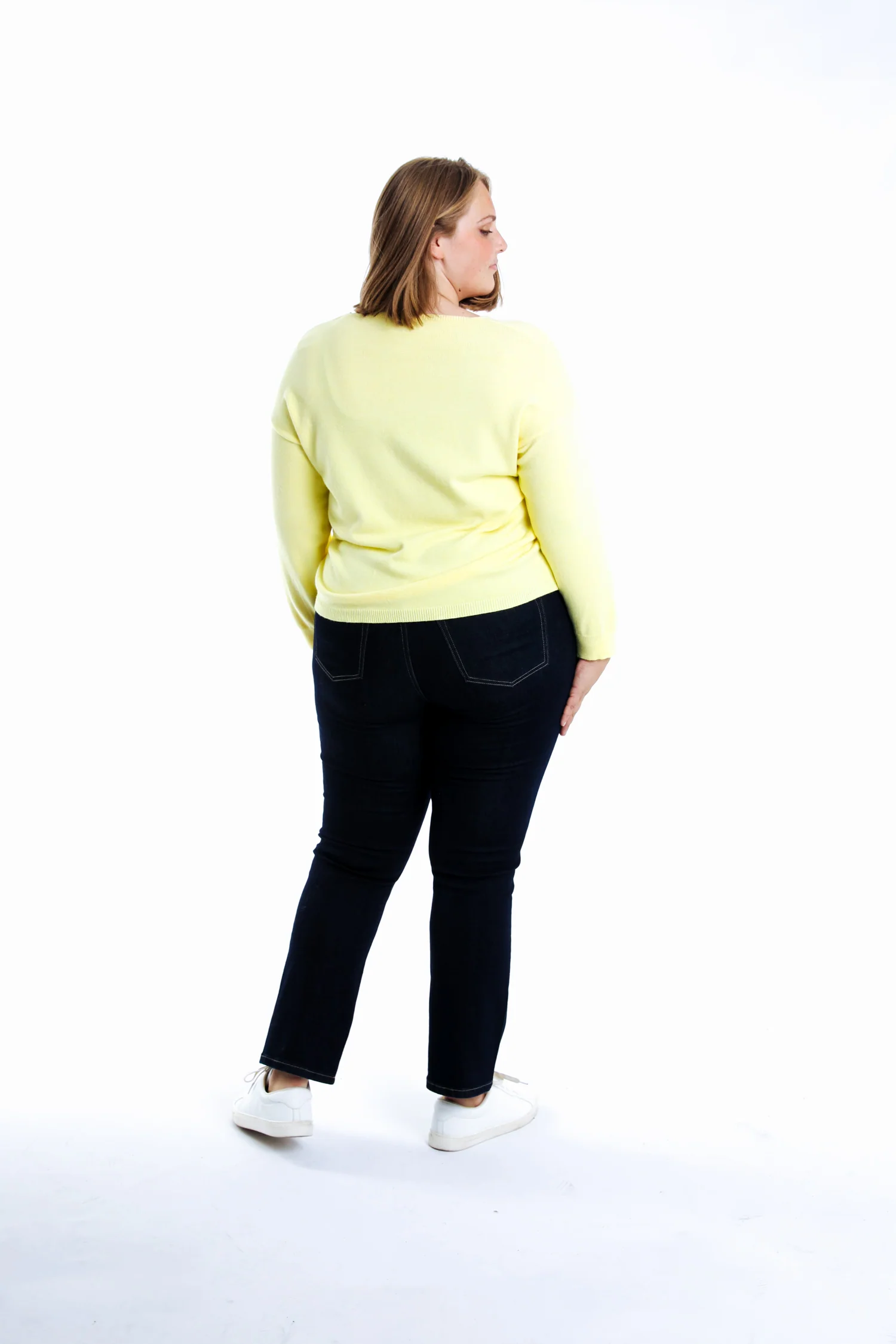 Pull en viscose uni - Image 2