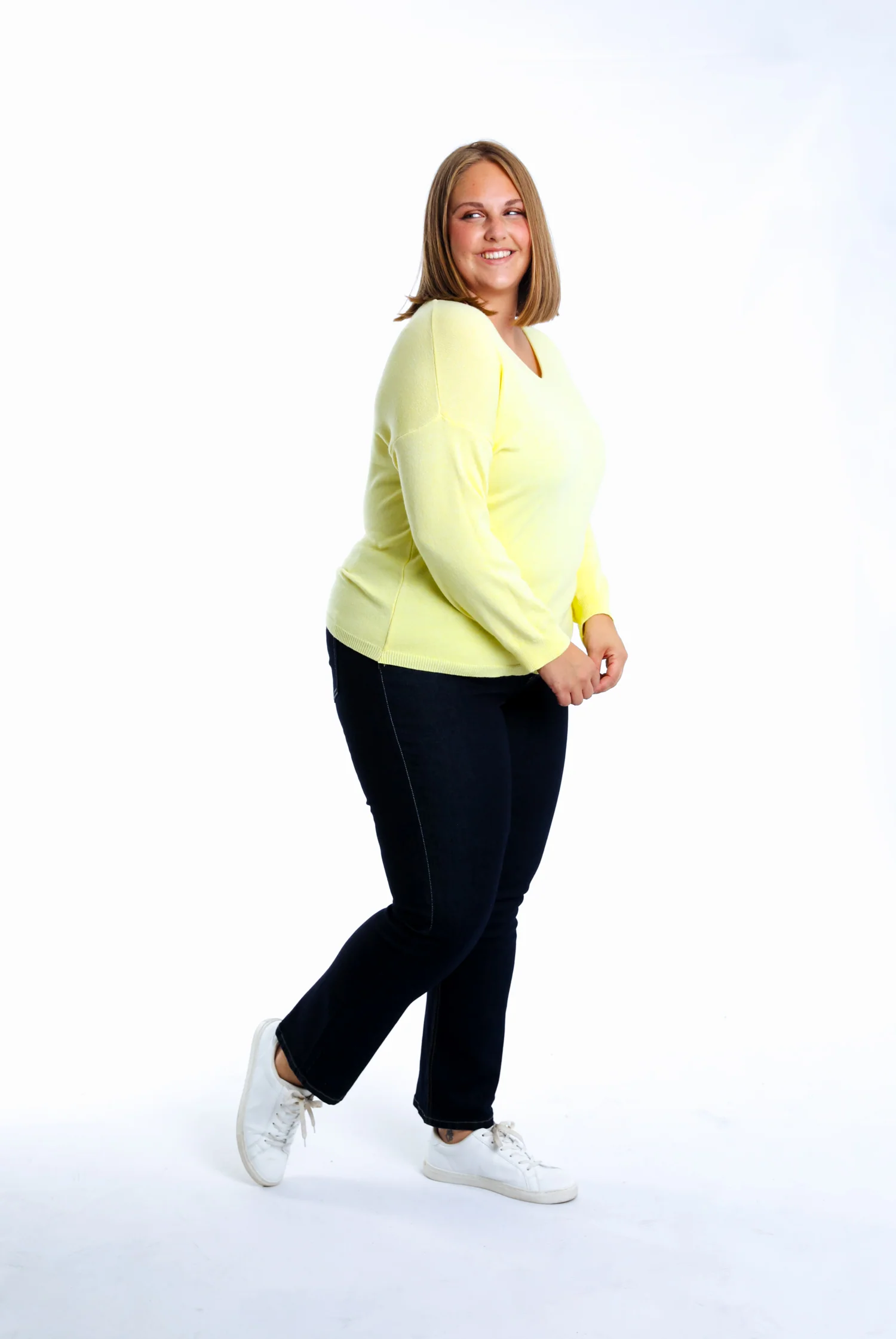 Pull en viscose uni - Image 6
