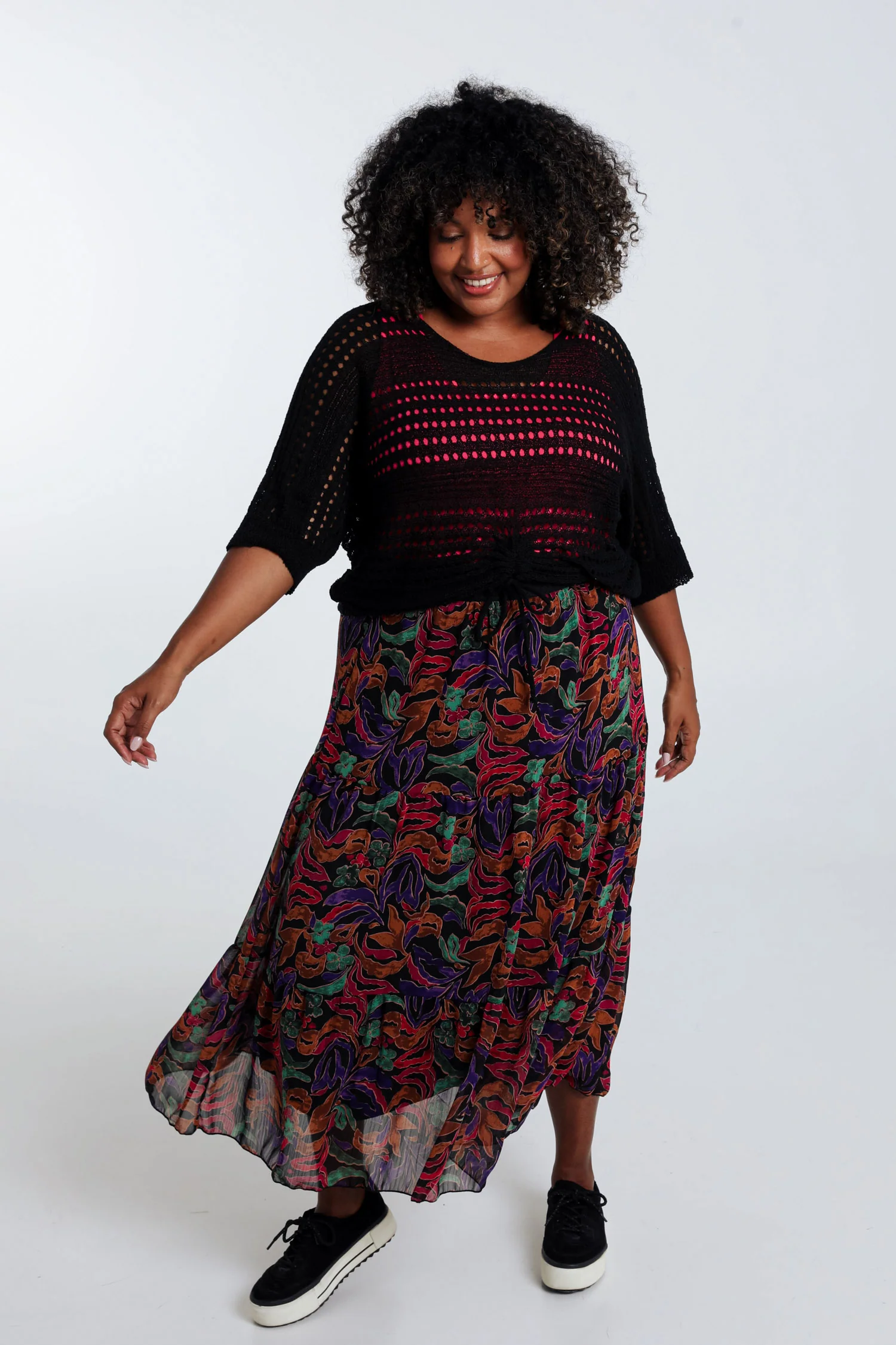 Pull filet rayé en viscose - Image 31