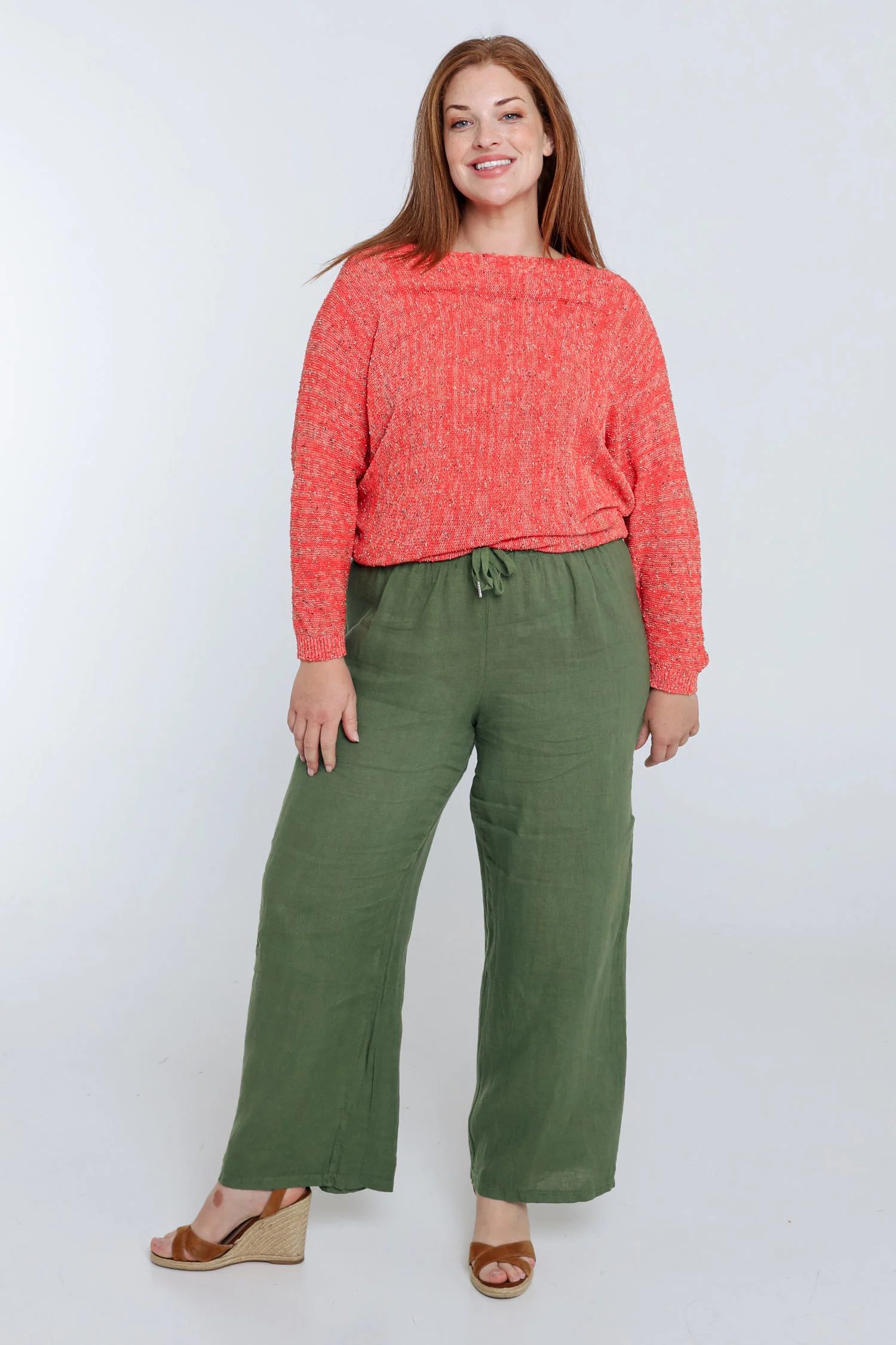 Pull maille fantaisie uni - Image 8