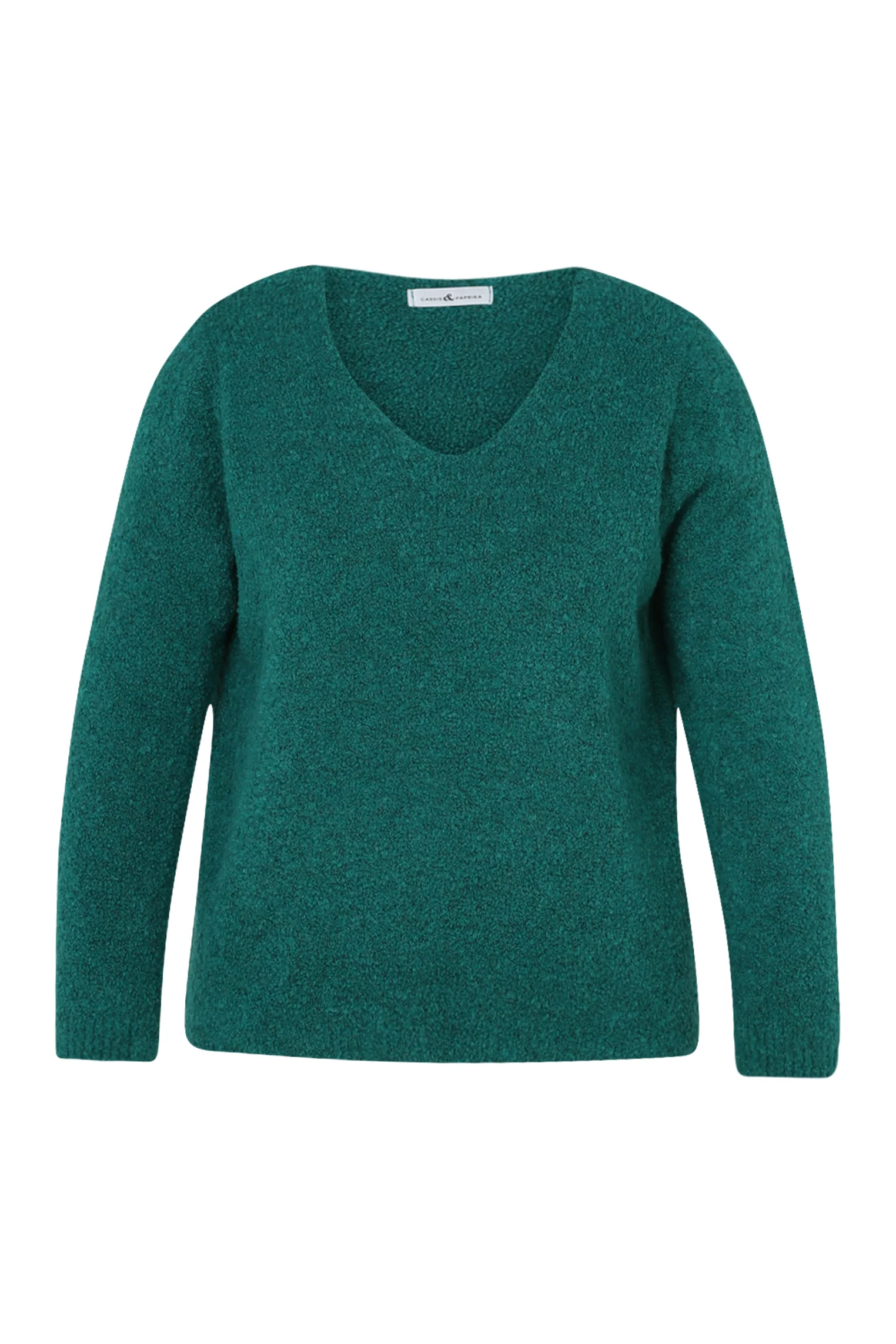 Pull maille bouclette uni - Image 21