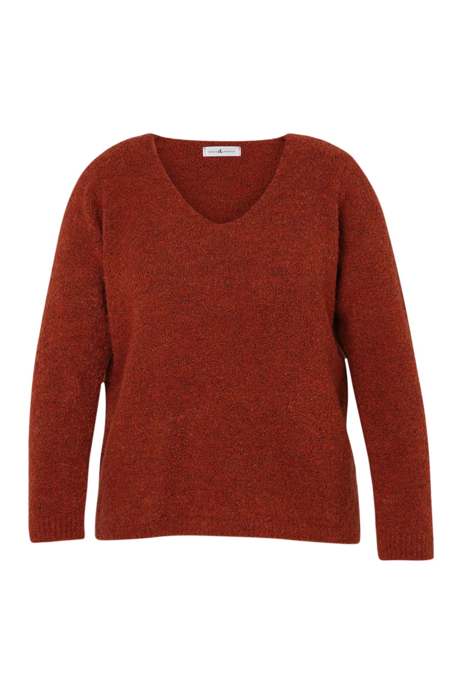 Pull maille bouclette uni - Image 32