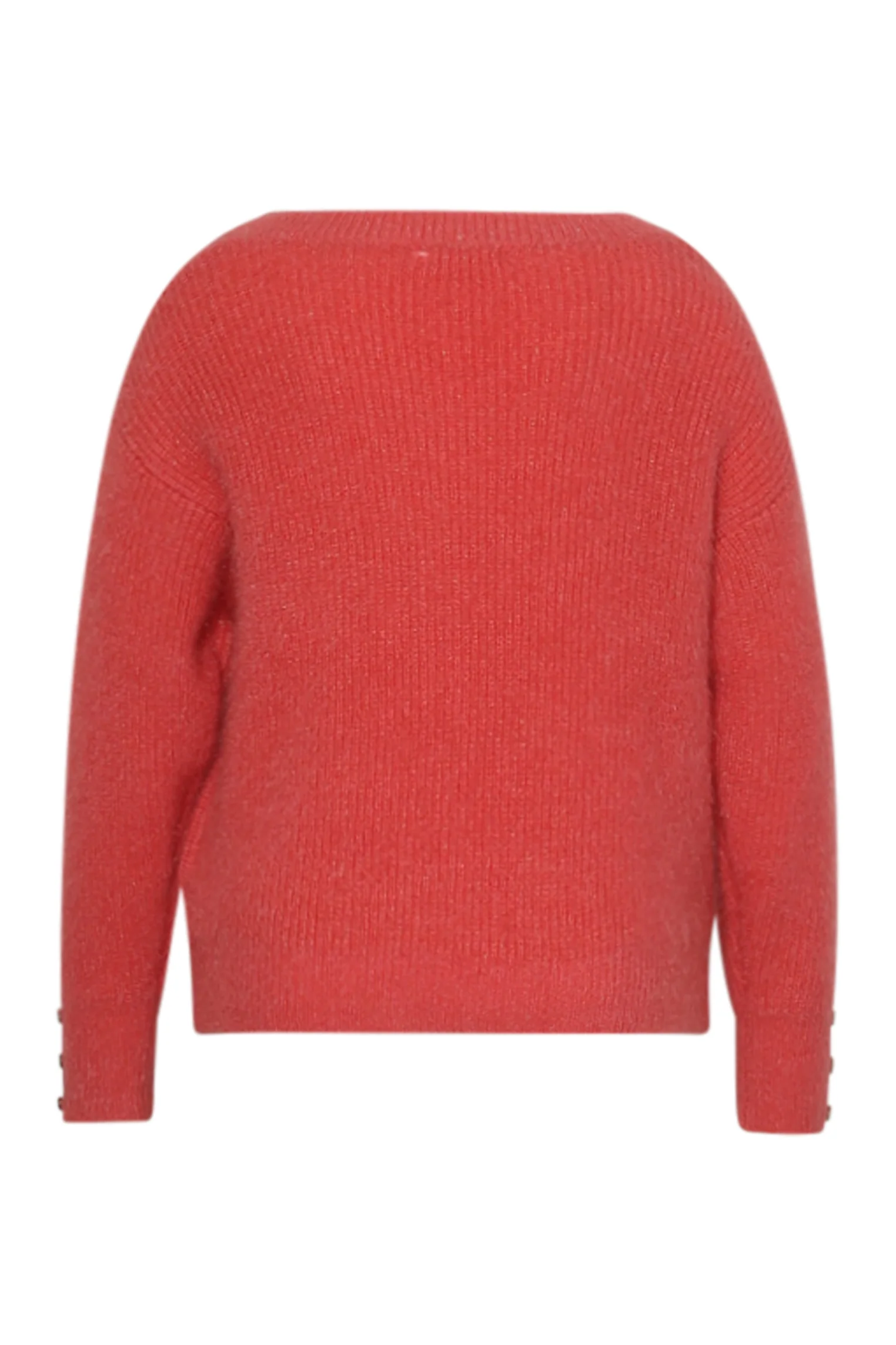 Pull maille poilue uni - Image 8