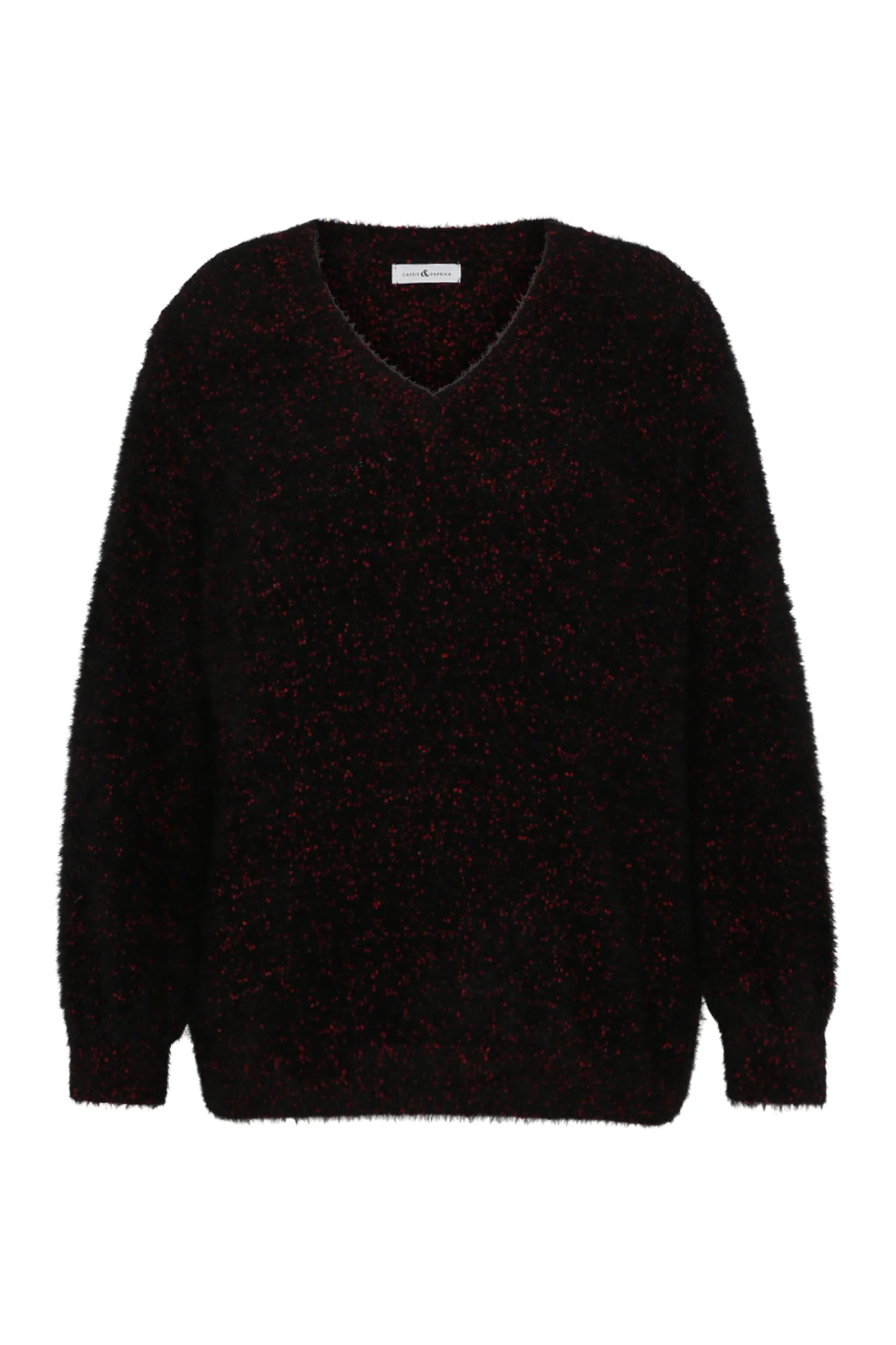 Pull maille pop-corn uni - Image 10