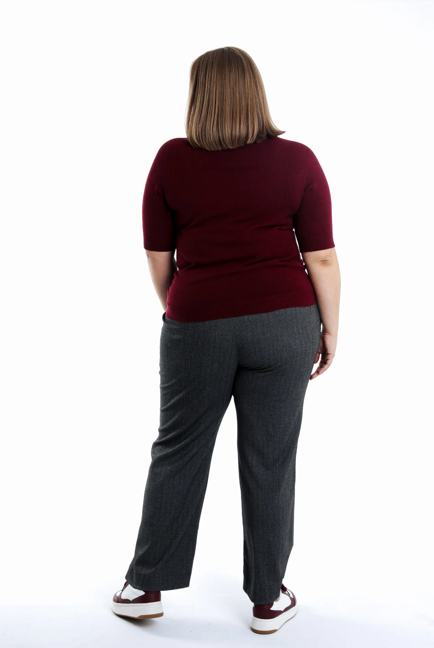 Pull manches courtes uni - Image 2