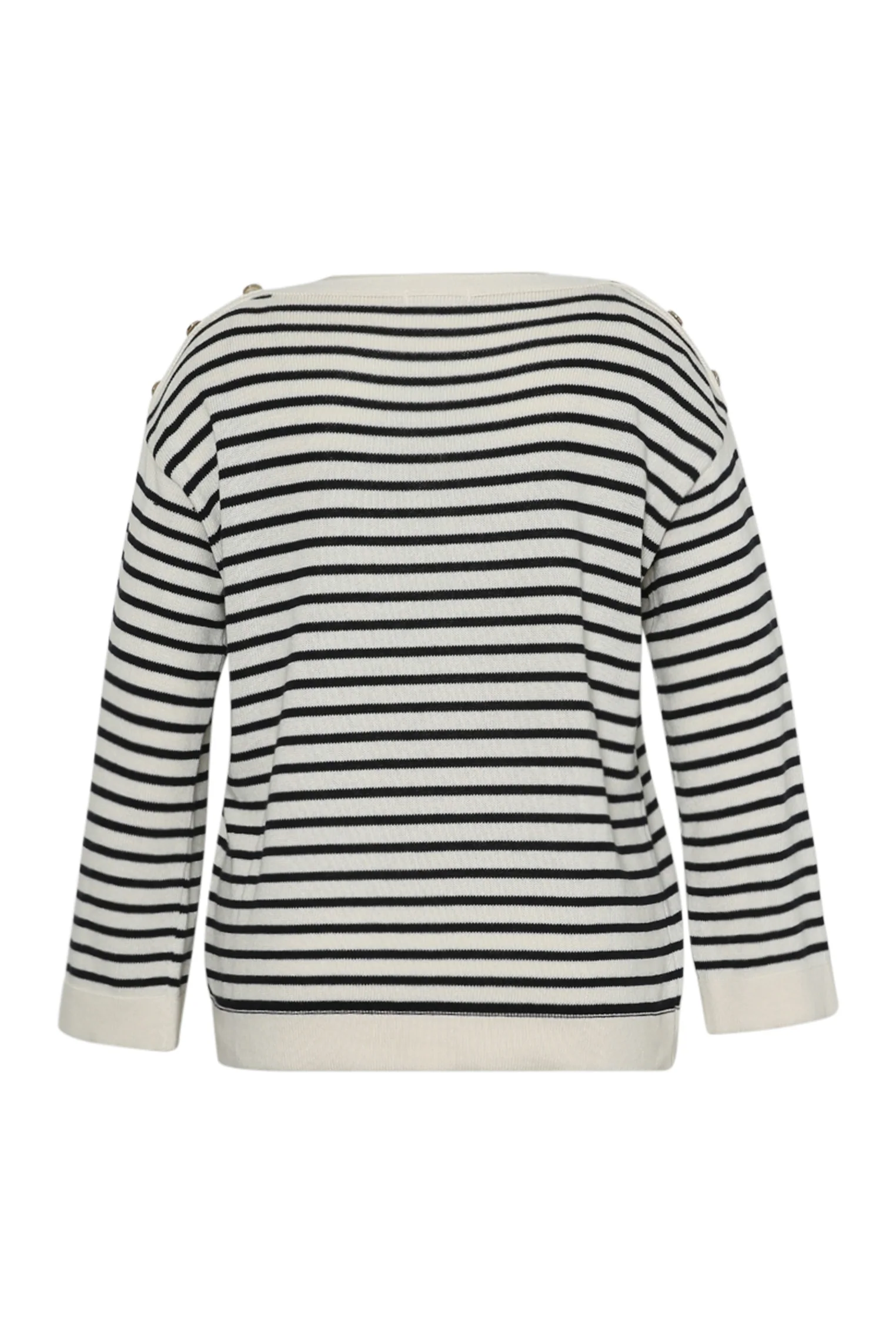 Pull marinière avec boutons - Image 8