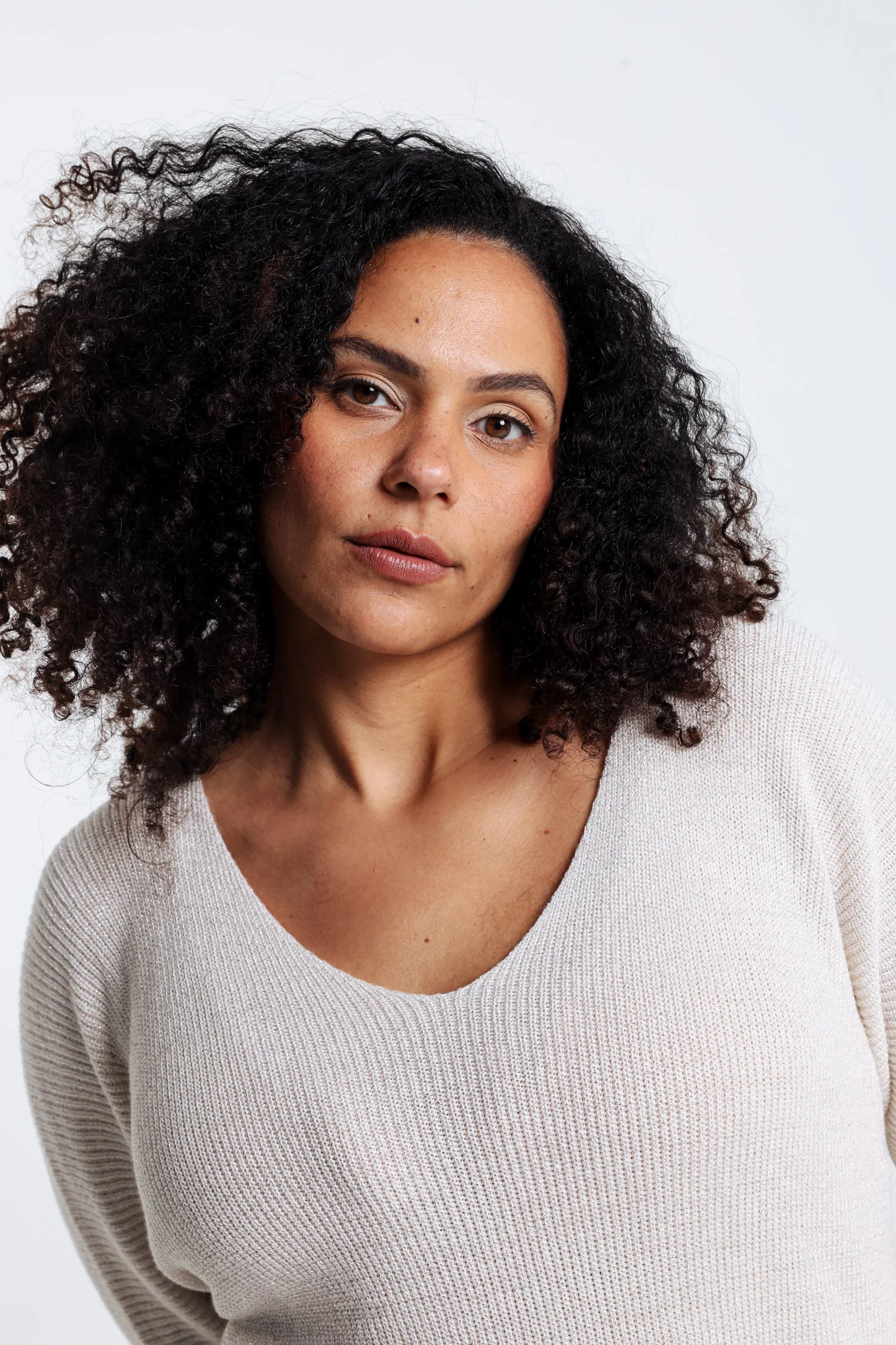 Pull  uni avec lurex - Image 26