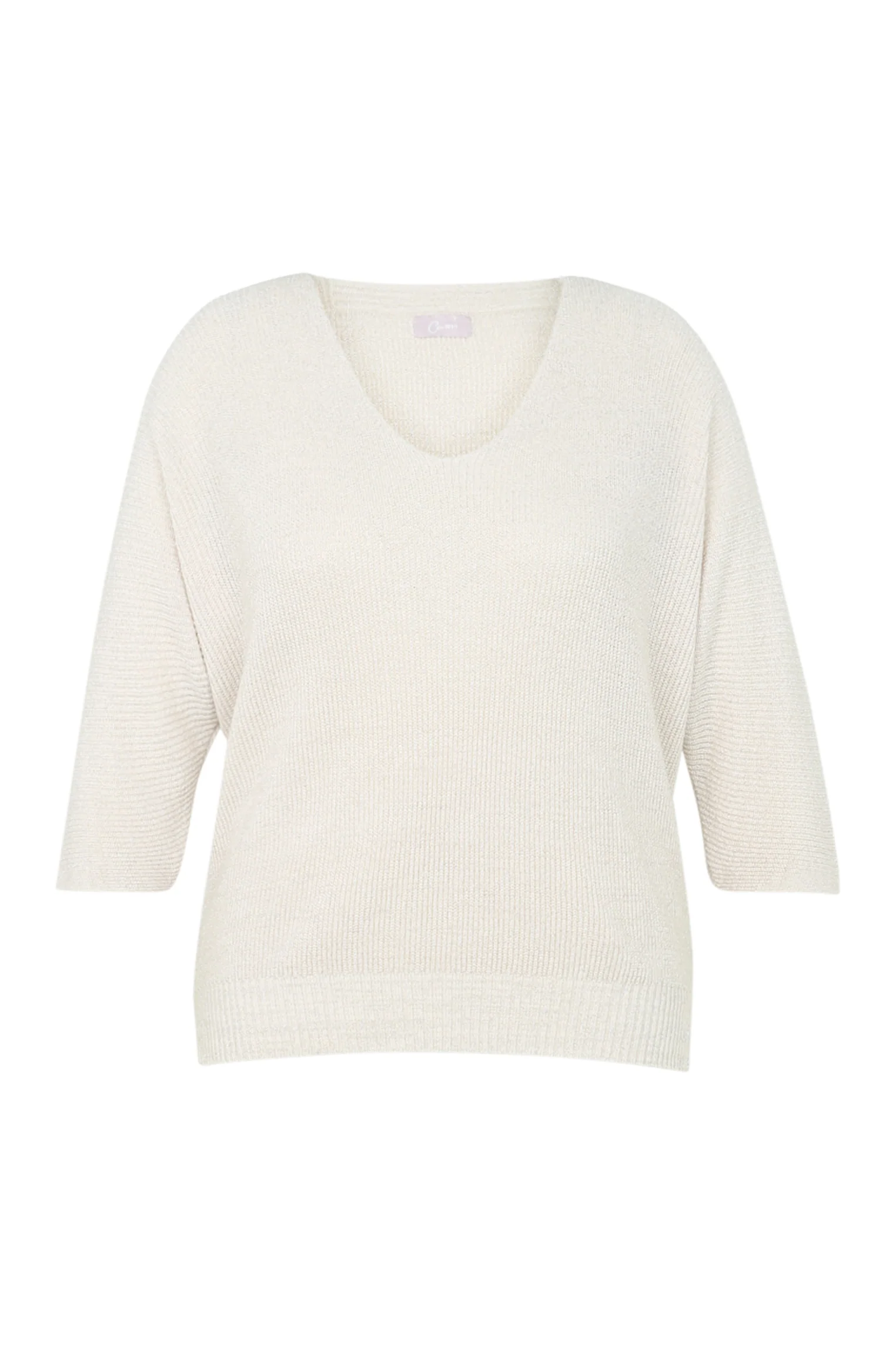 Pull  uni avec lurex - Image 32