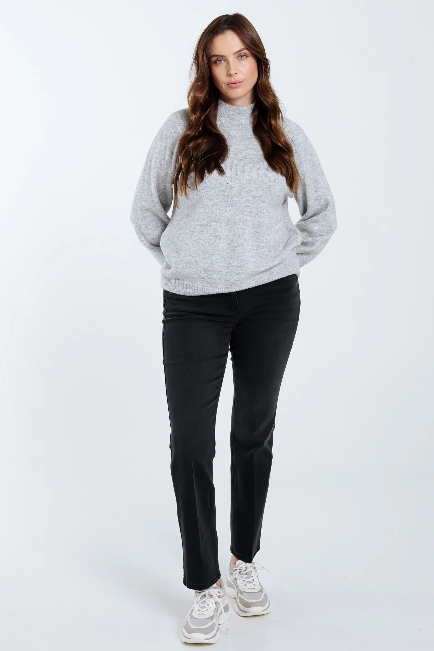 Pull uni avec lurex - Image 9