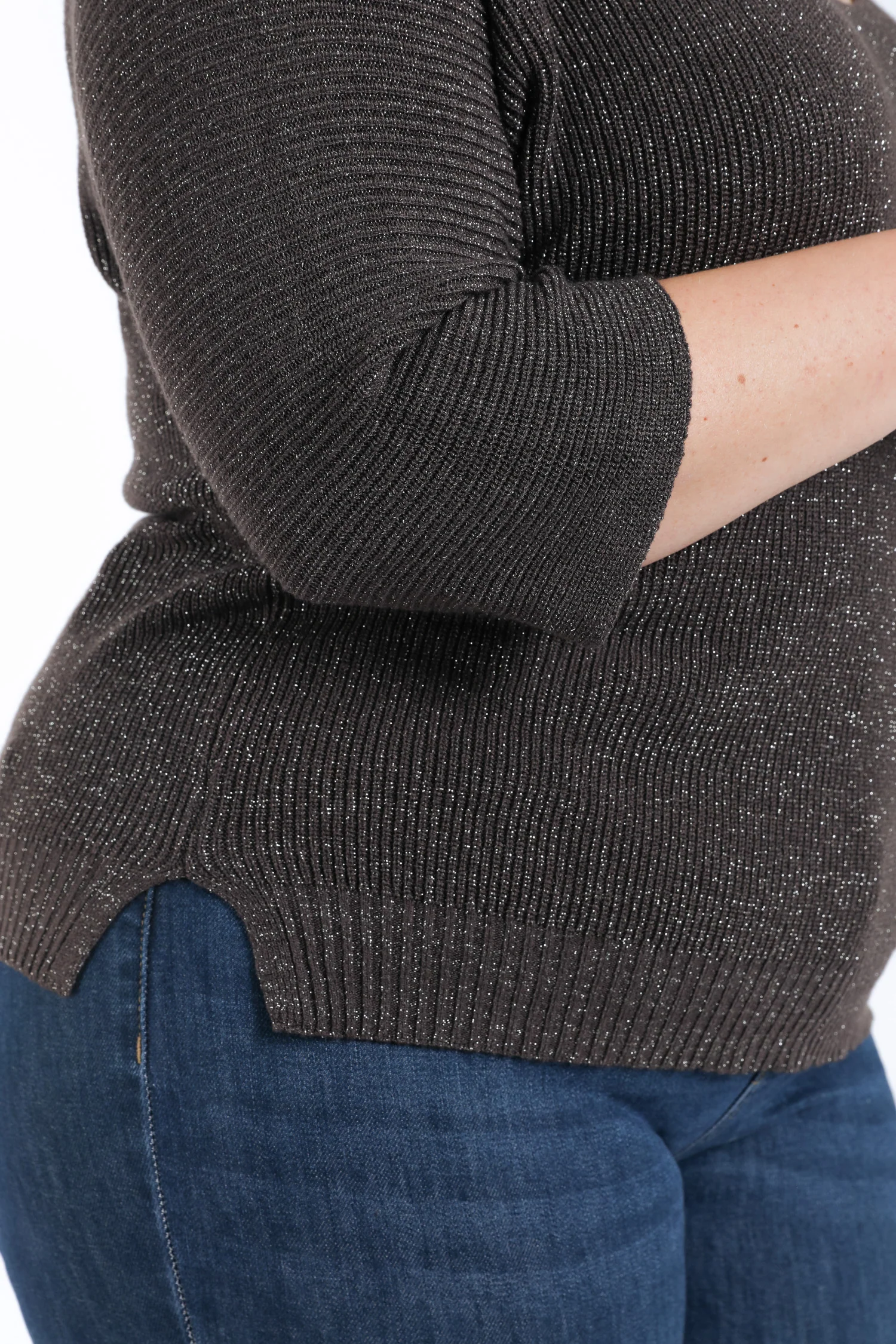 Pull uni avec lurex - Image 6