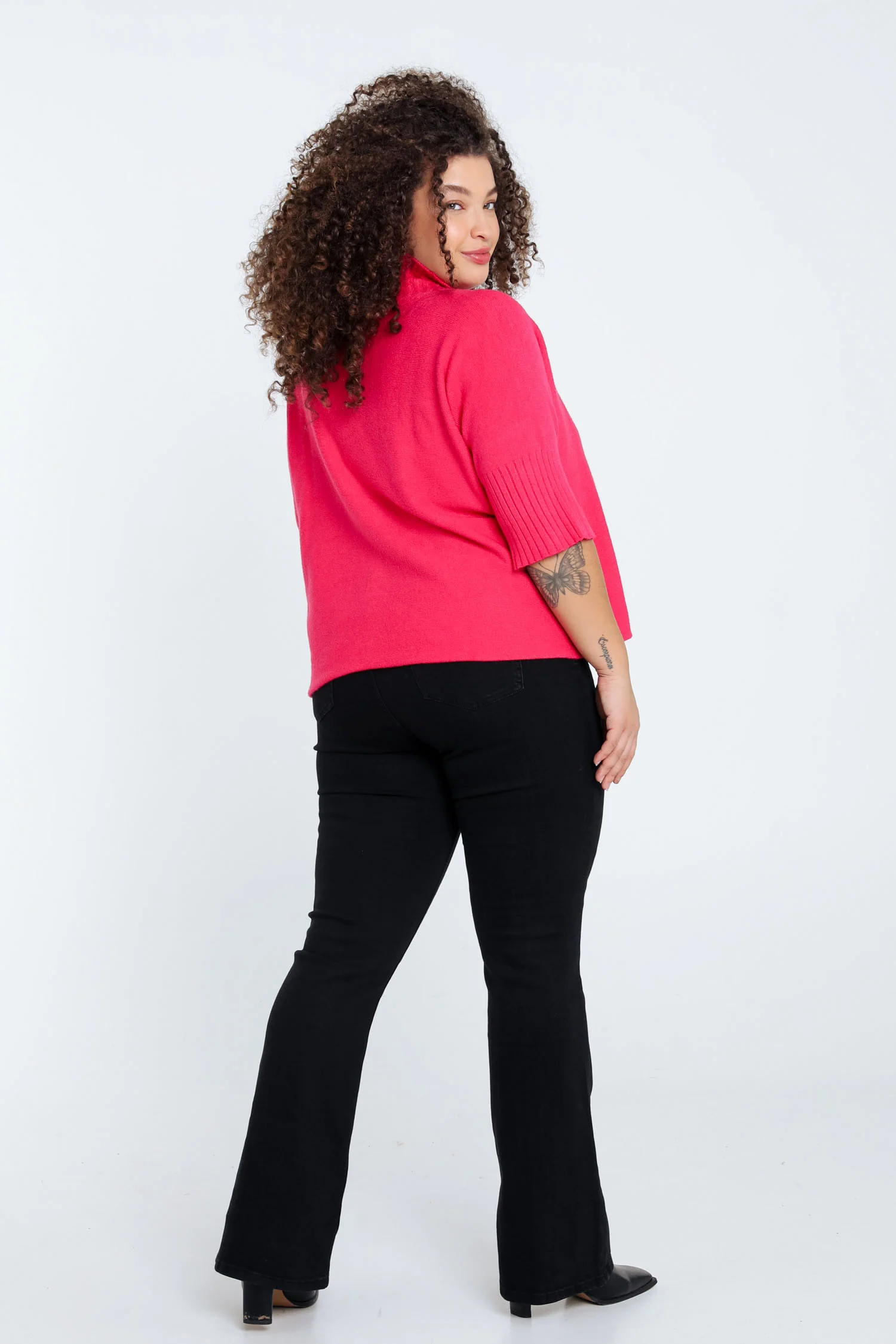 Pull uni en viscose - Image 2