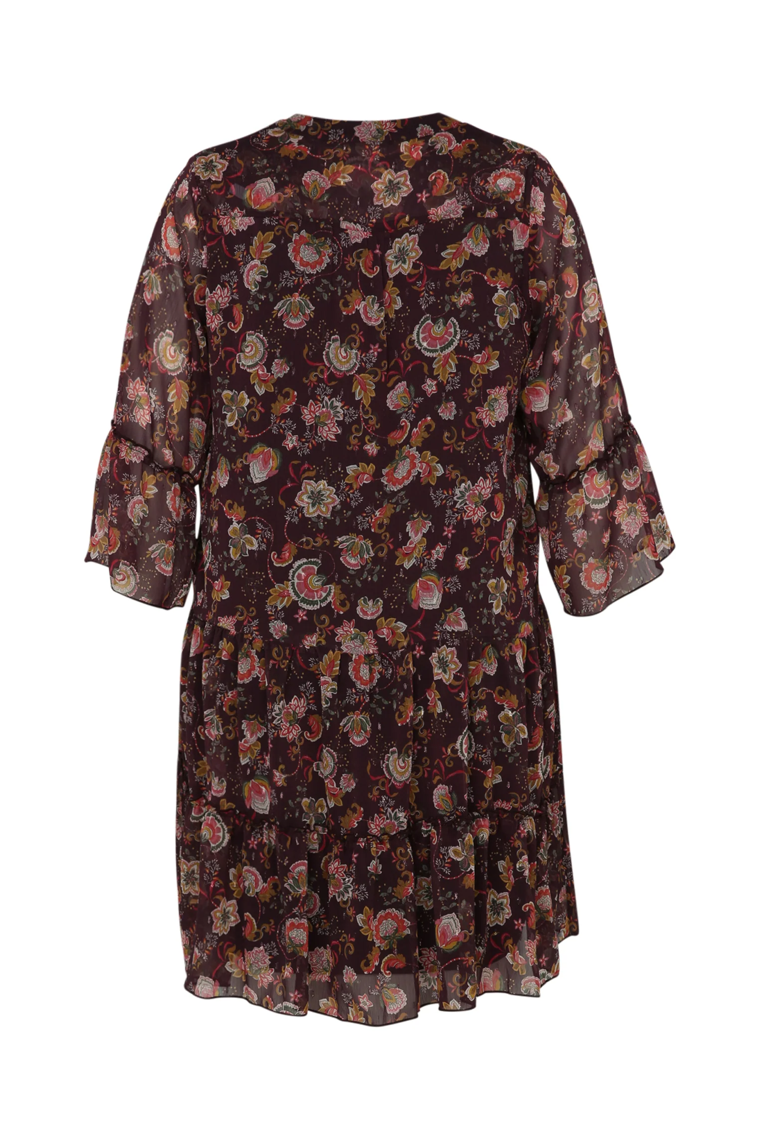 Robe à volant imprimé floral - Image 11