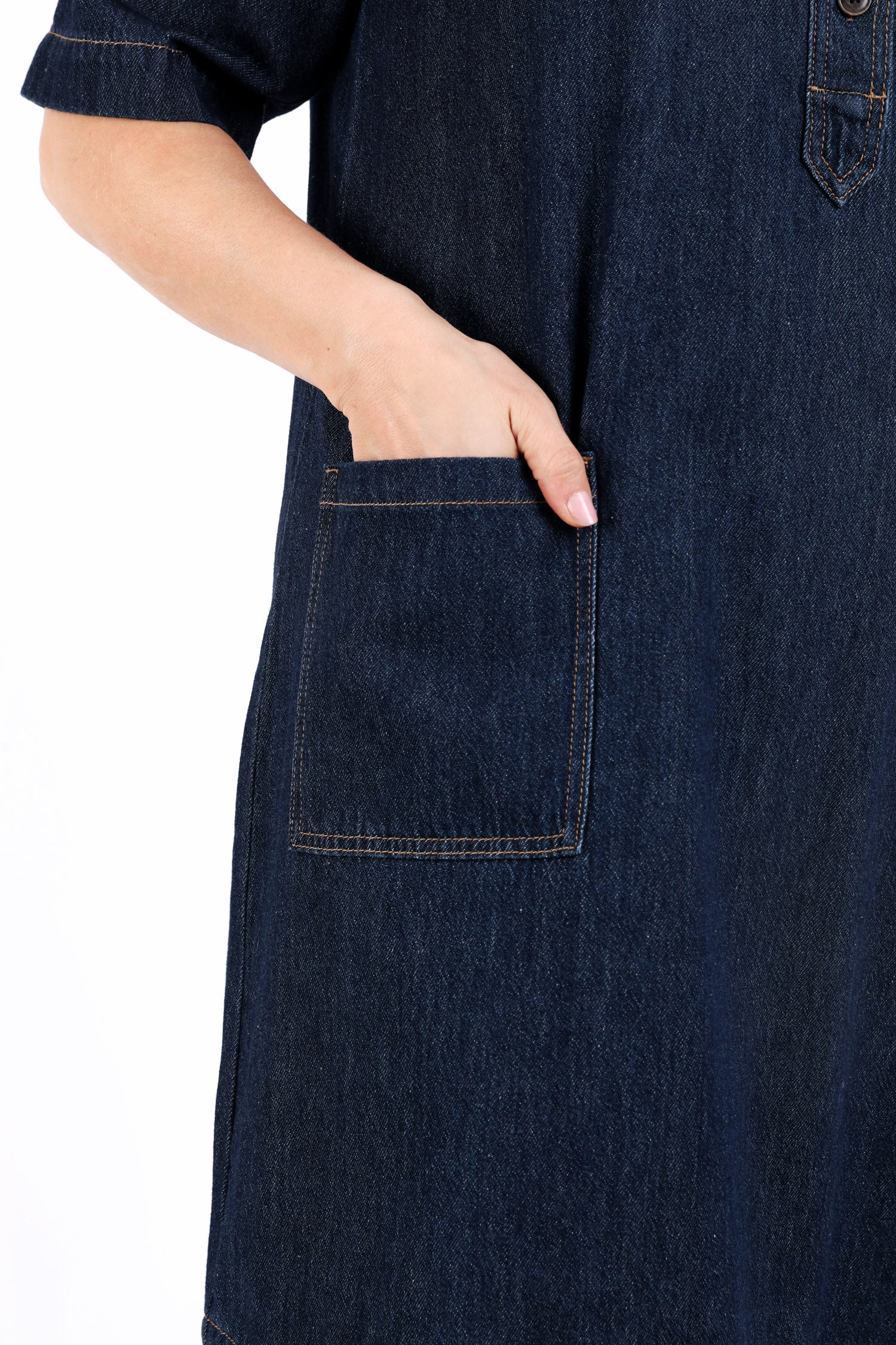 Robe courte en jeans - Image 4