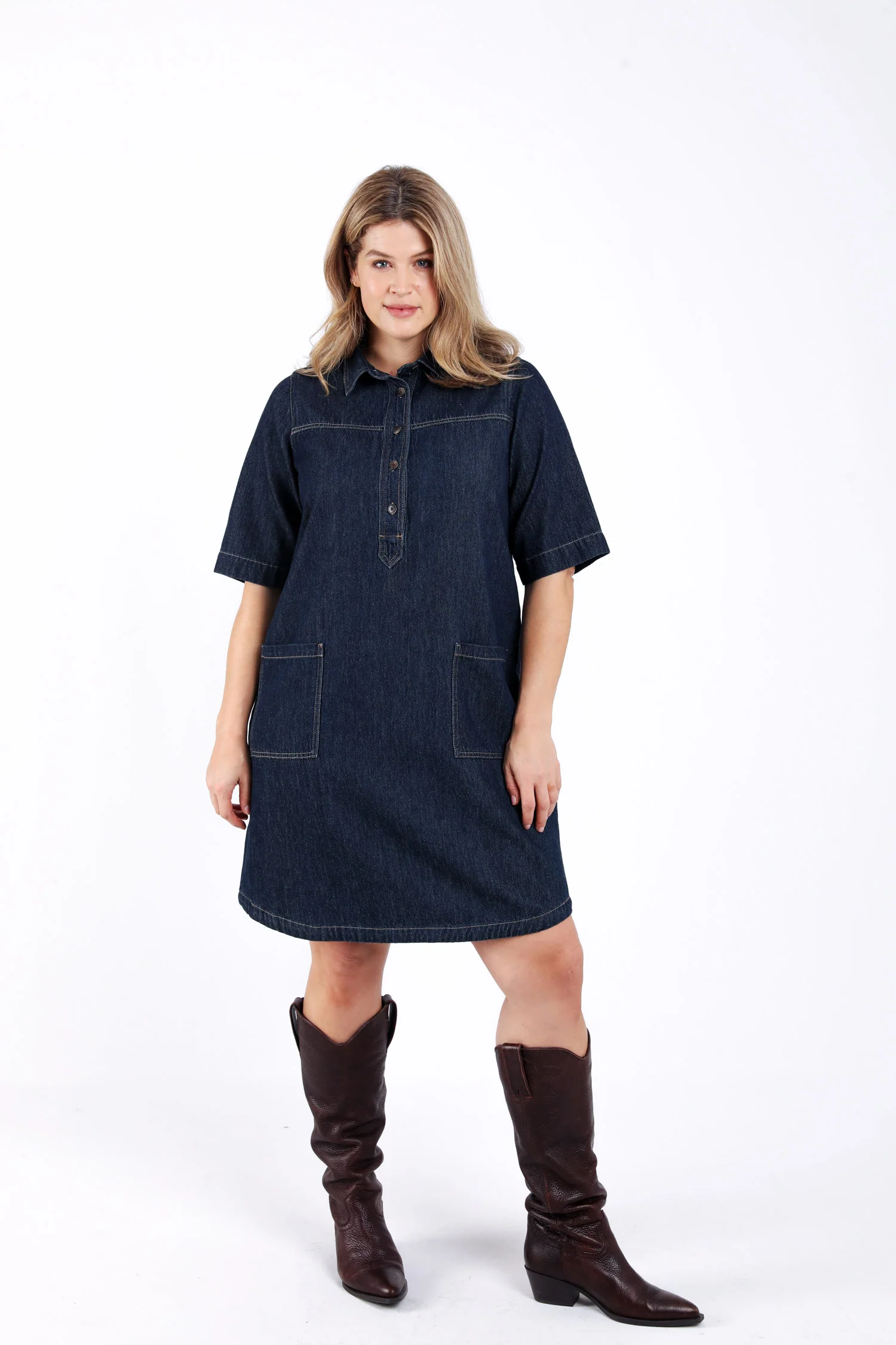Robe courte en jeans - Image 6
