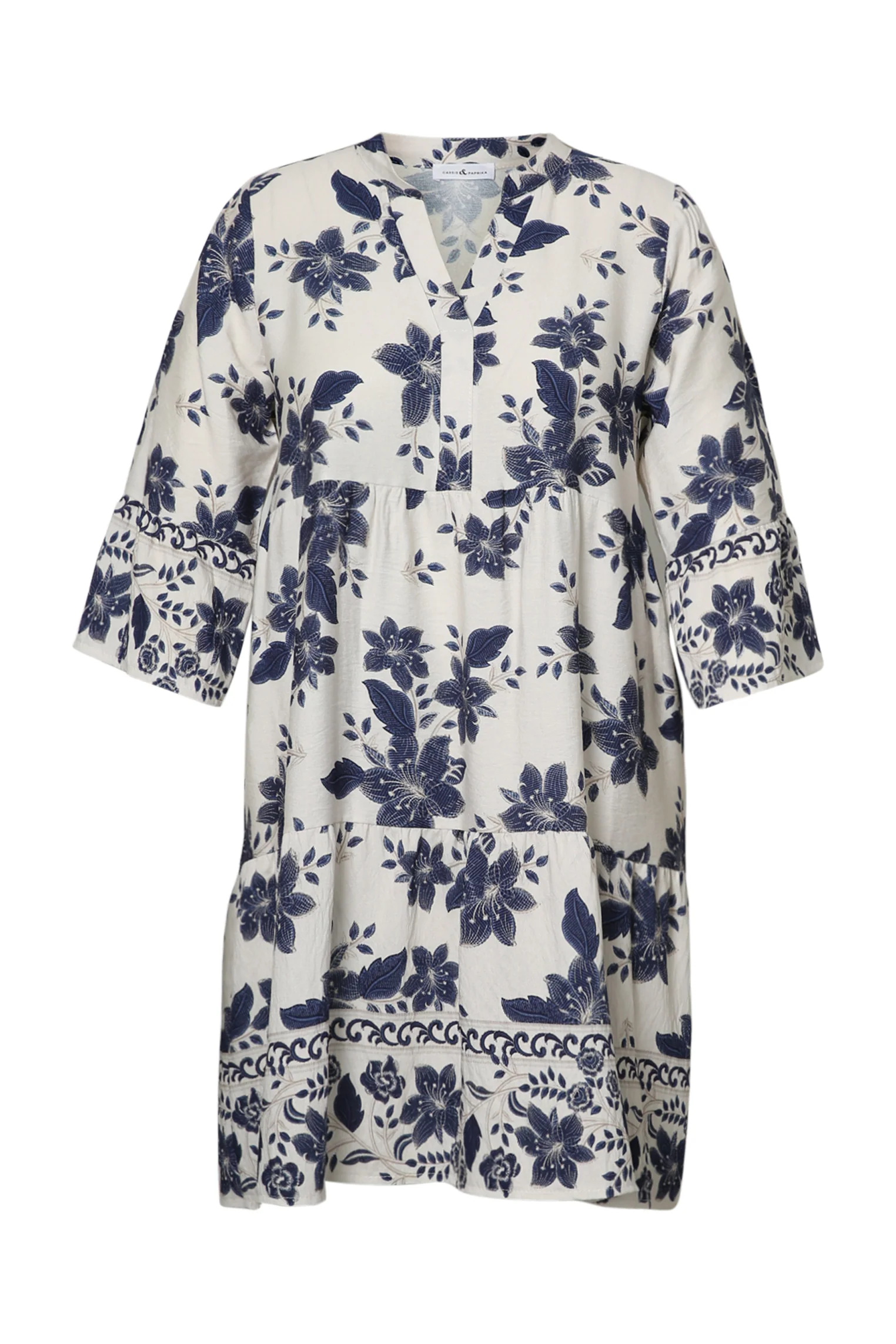 Robe courte en viscose imprimé floral - Image 10