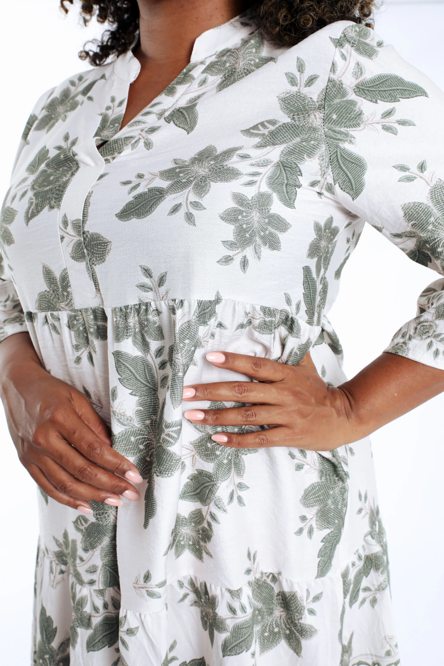 Robe courte en viscose imprimé floral - Image 16