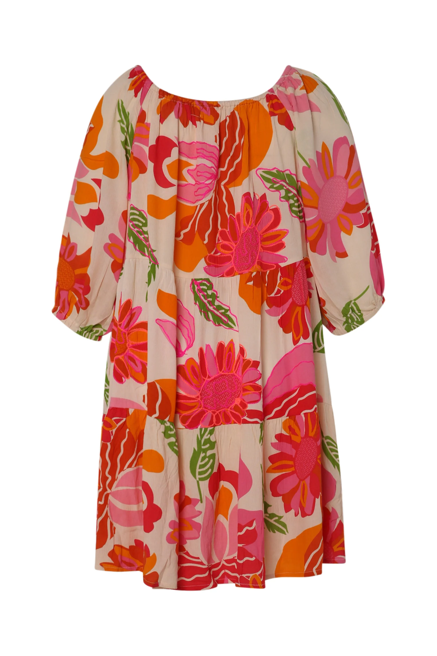 Robe courte en viscose imprimé floral - Image 11