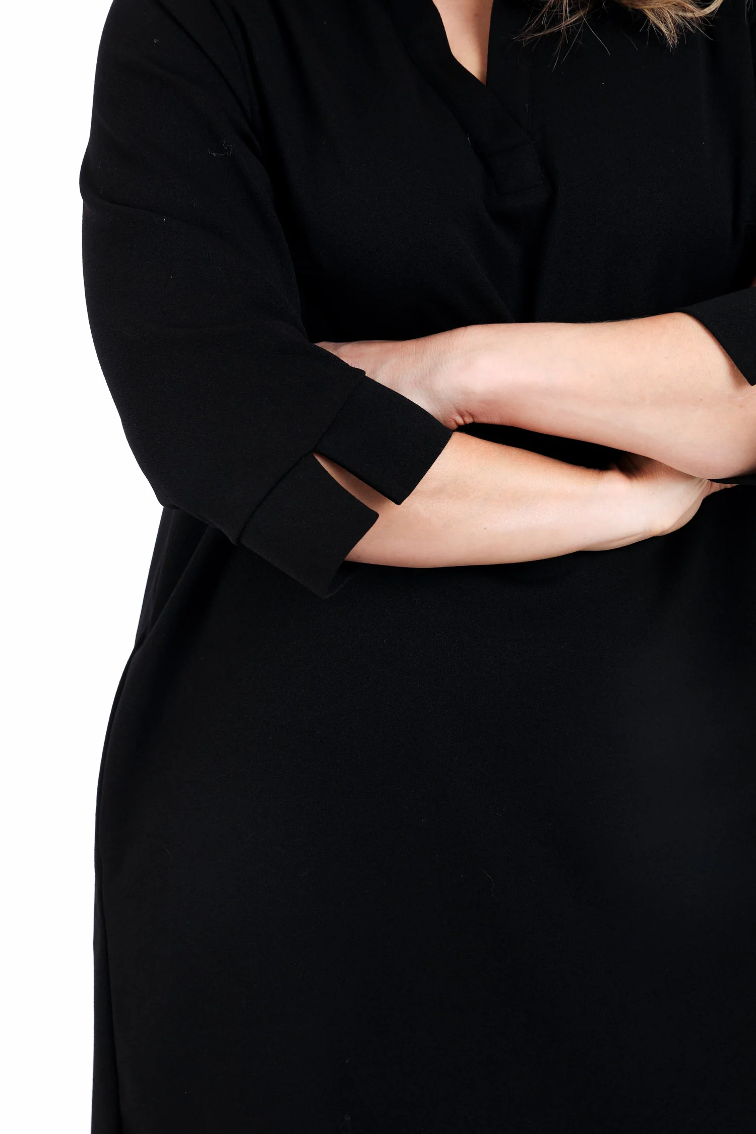 Robe courte unie - Image 4