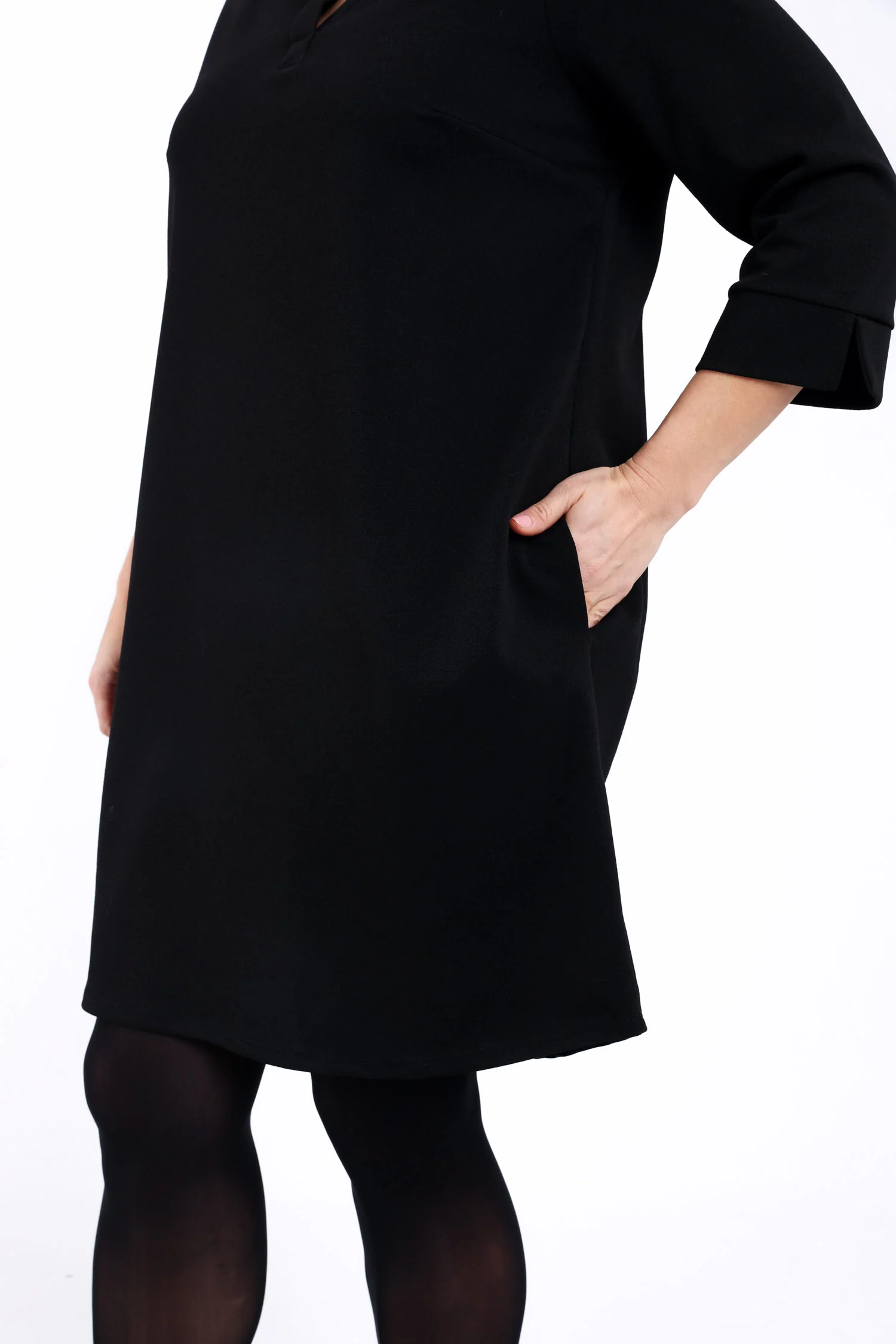 Robe courte unie - Image 5