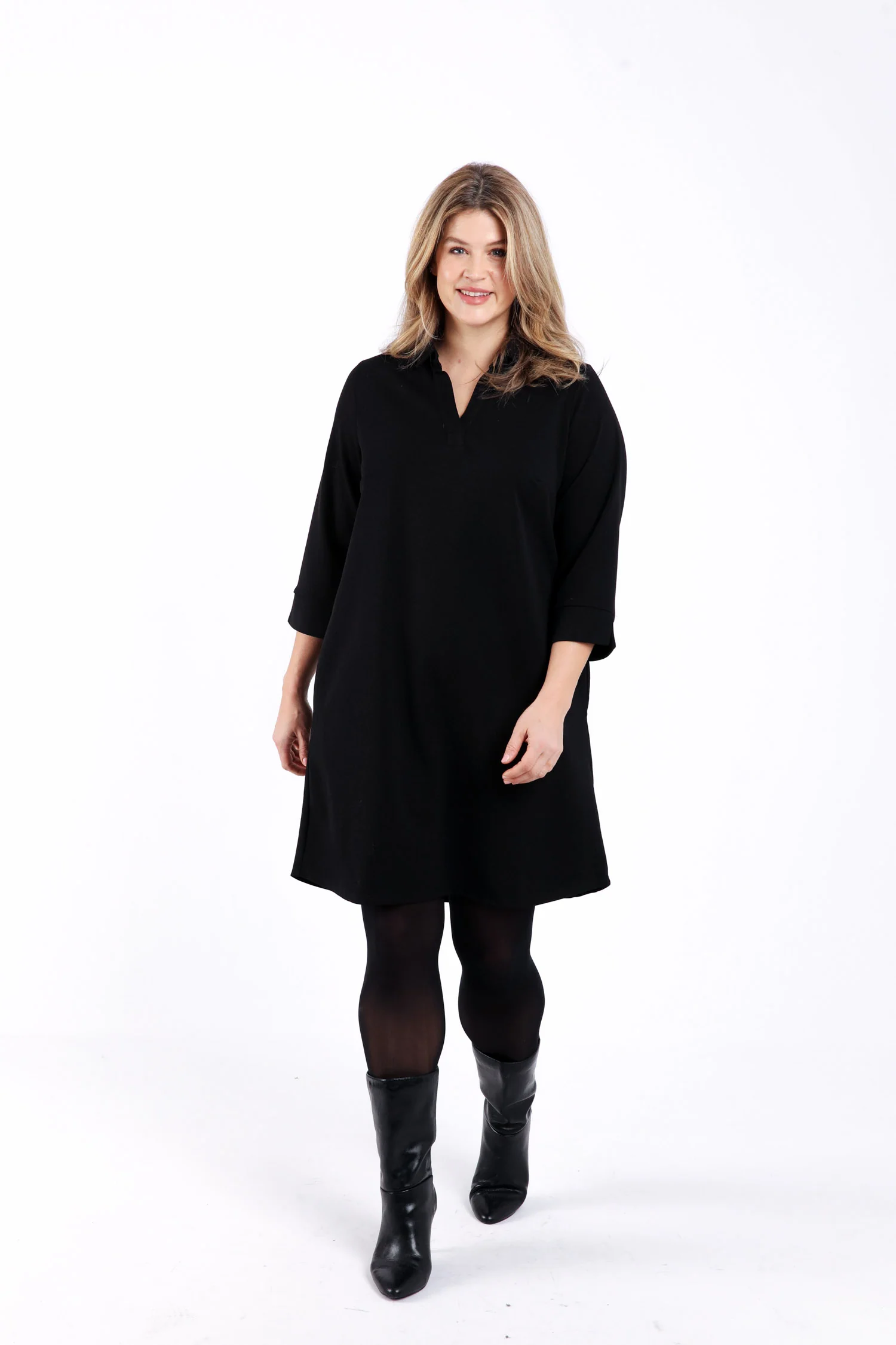 Robe courte unie - Image 6