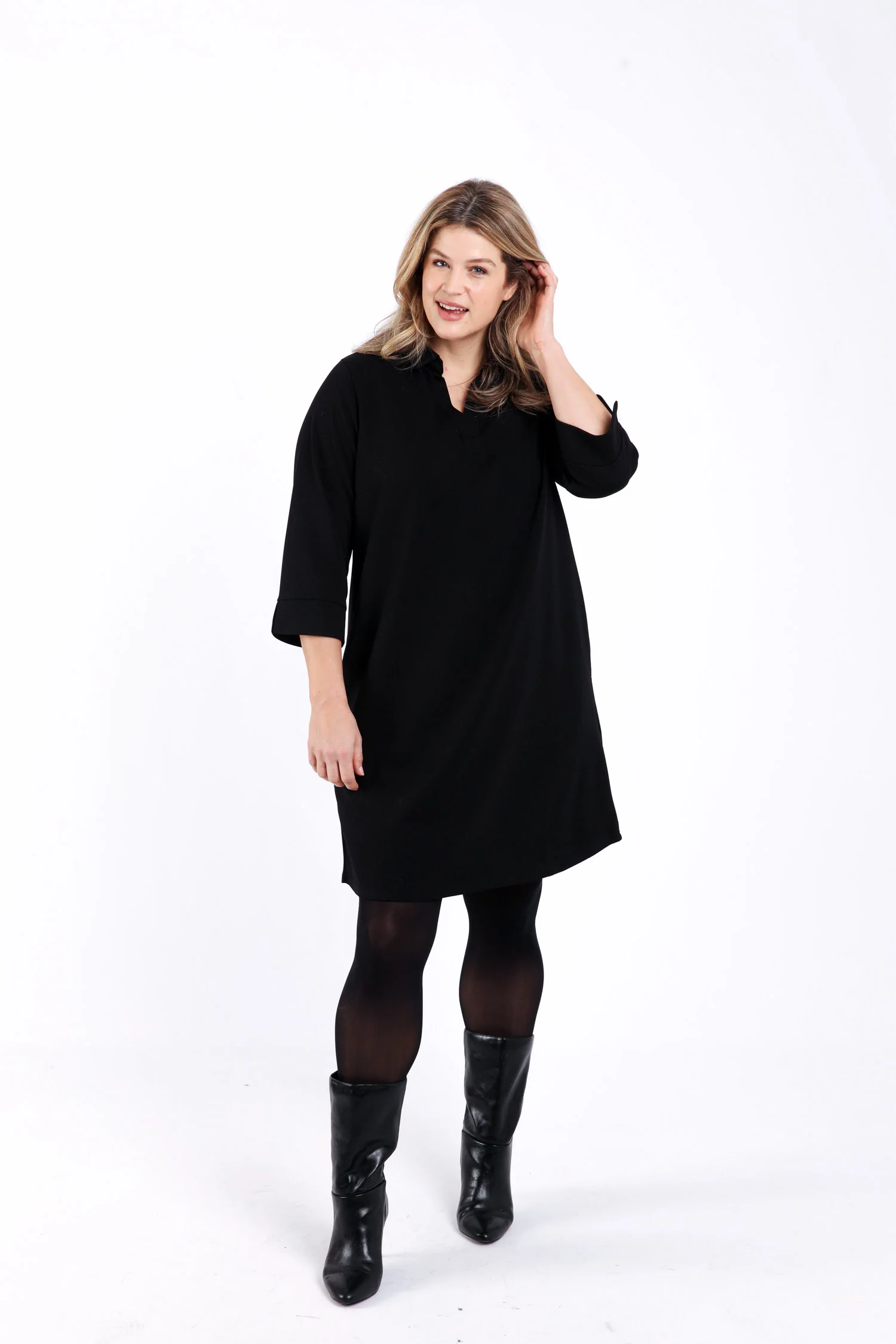 Robe courte unie - Image 7