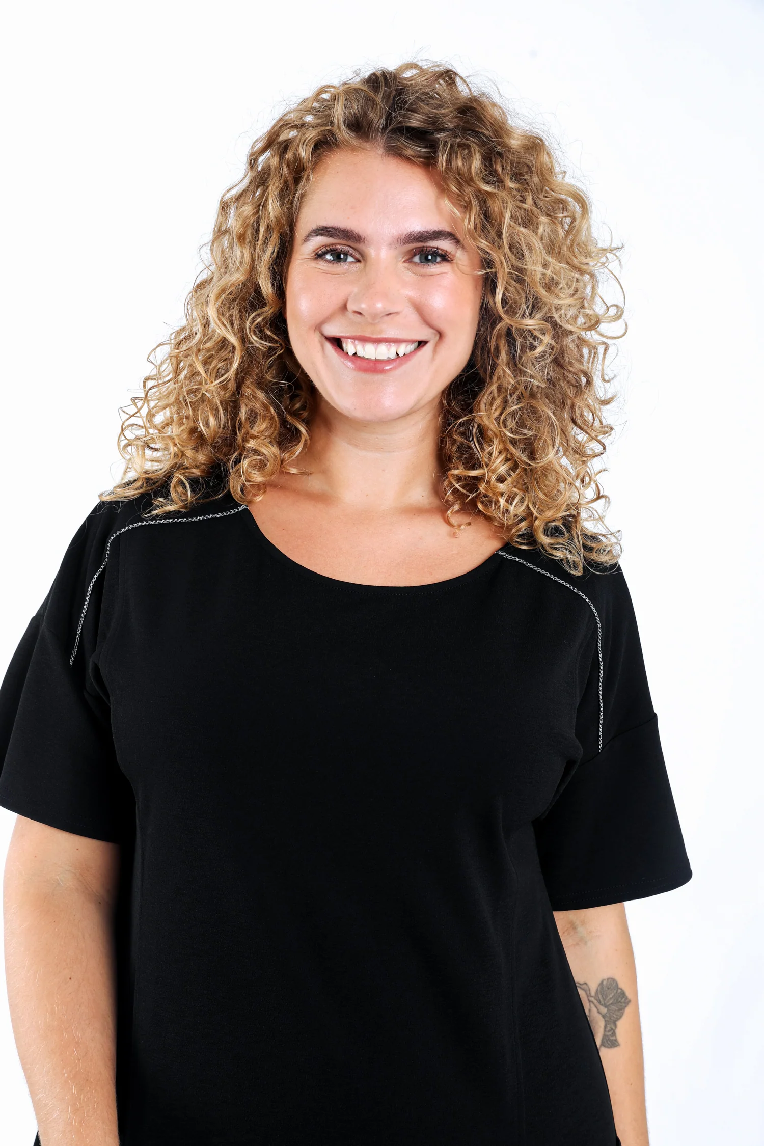 Robe courte unie - Image 3