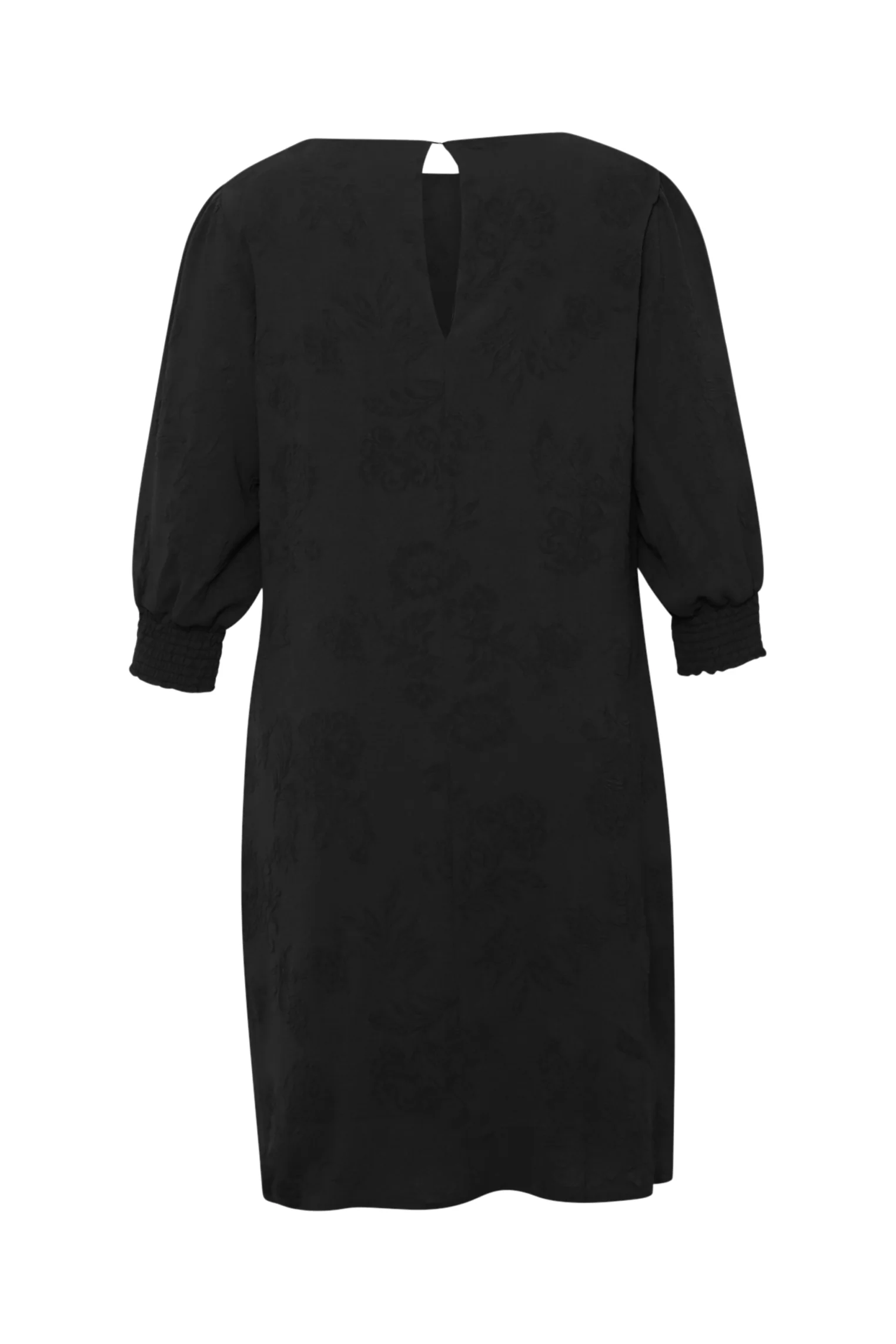 Robe courte unie avec motif en relief - Image 9