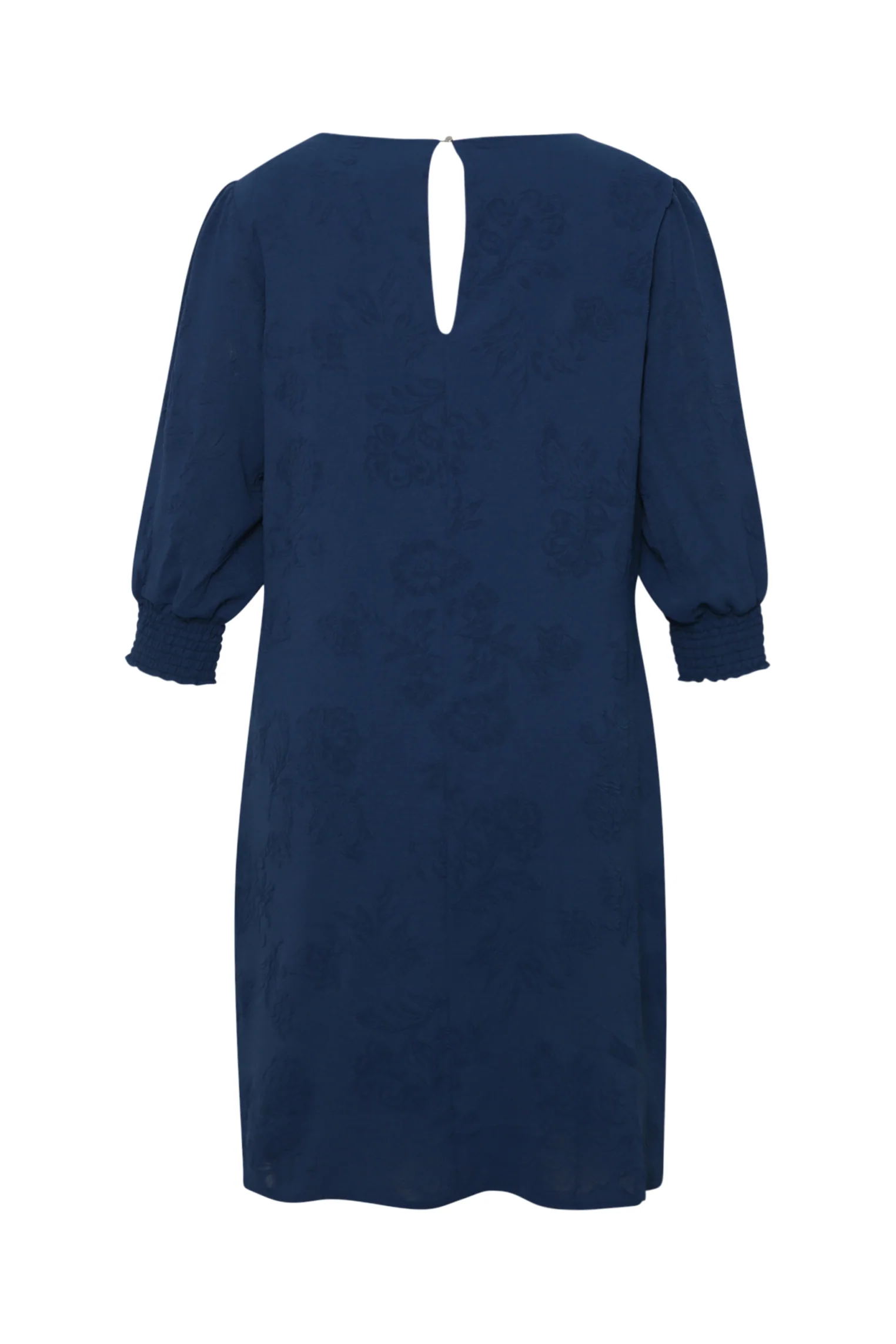 Robe courte unie avec motif en relief - Image 10