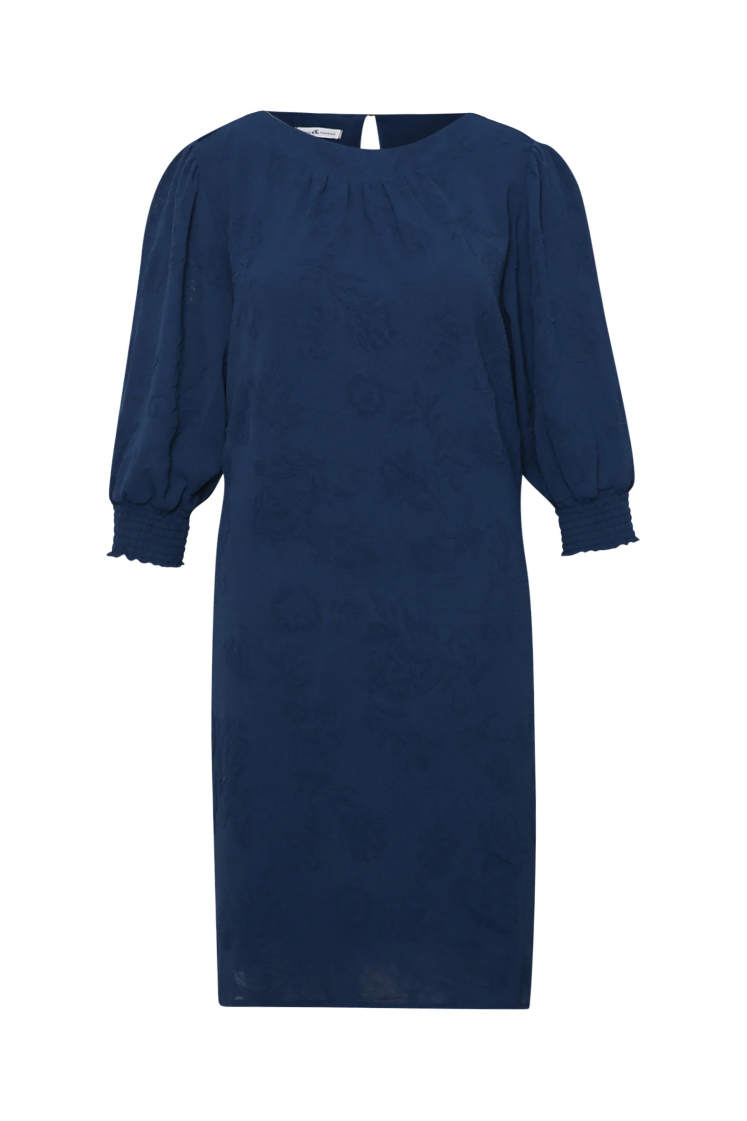 Robe courte unie avec motif en relief - Image 9