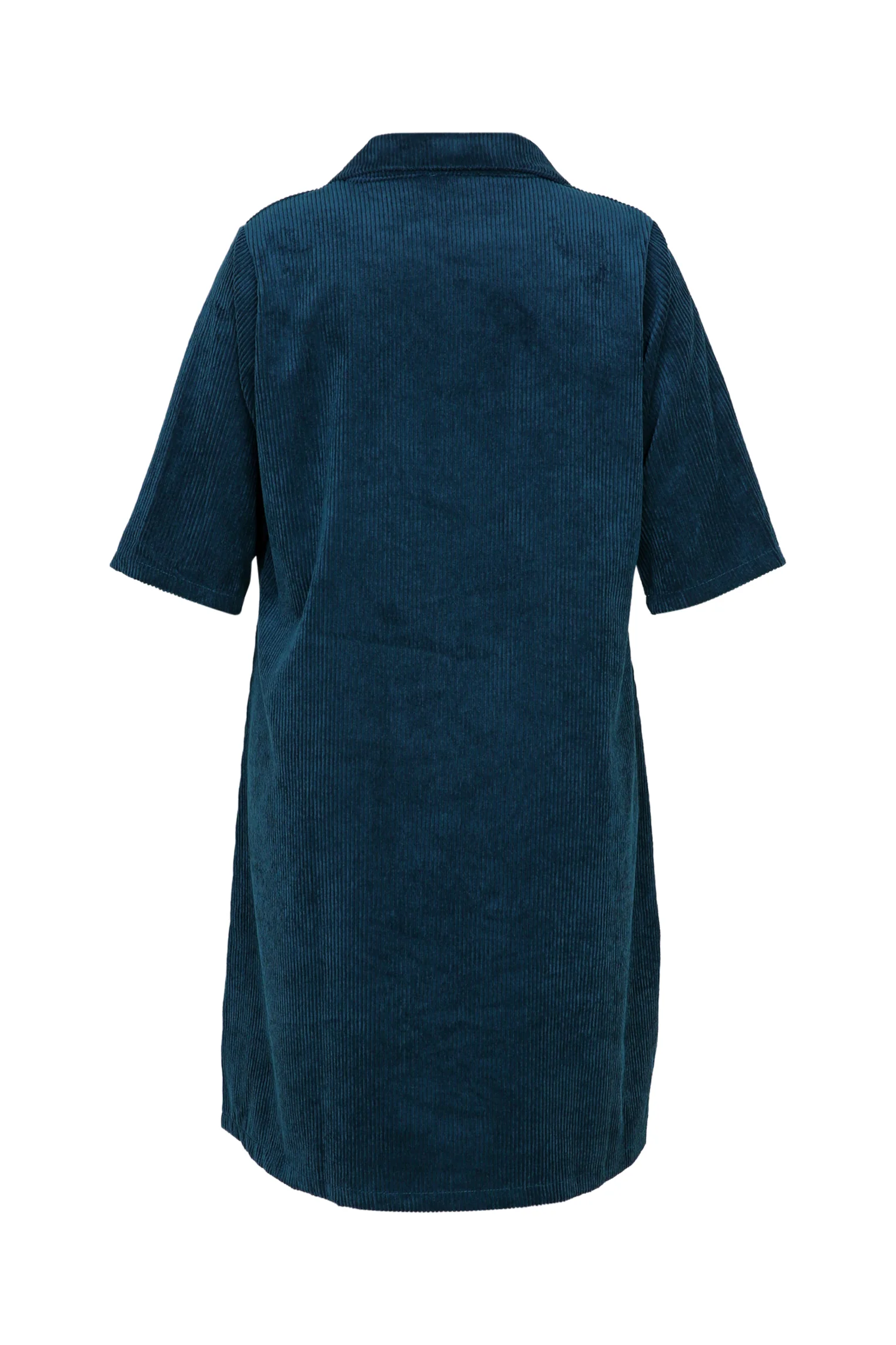 Robe courte unie en velours - Image 11