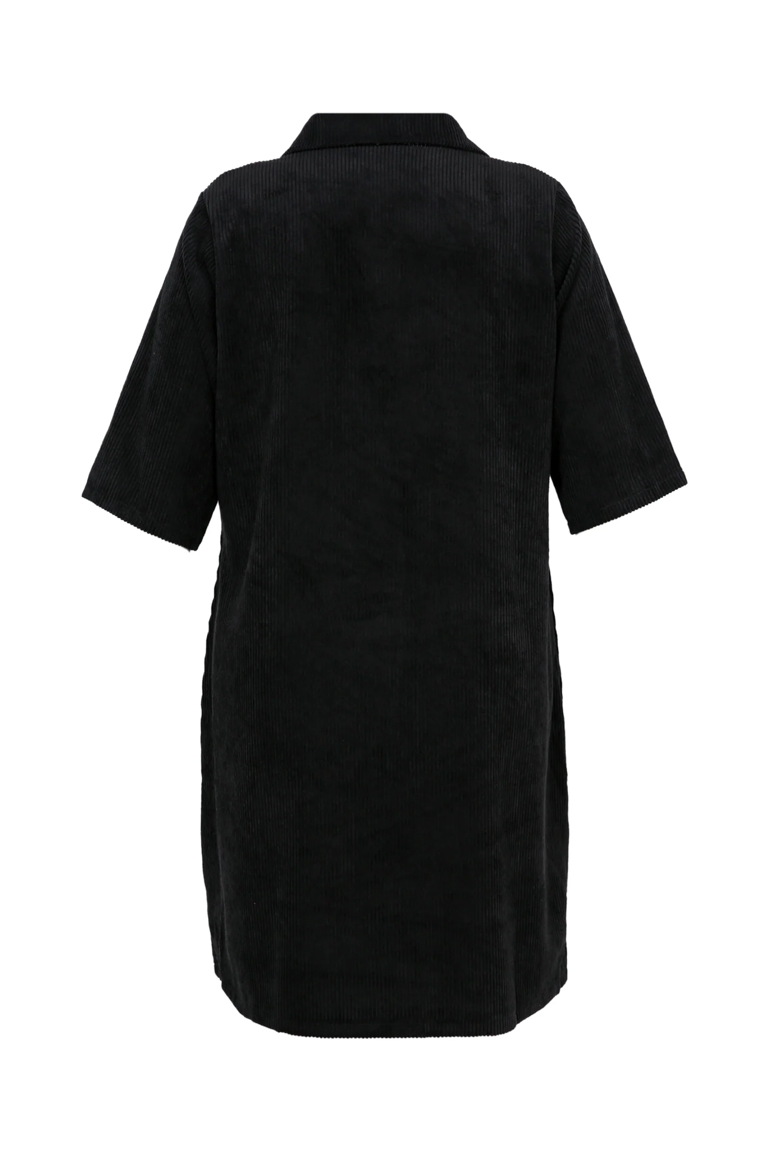 Robe courte unie en velours - Image 22