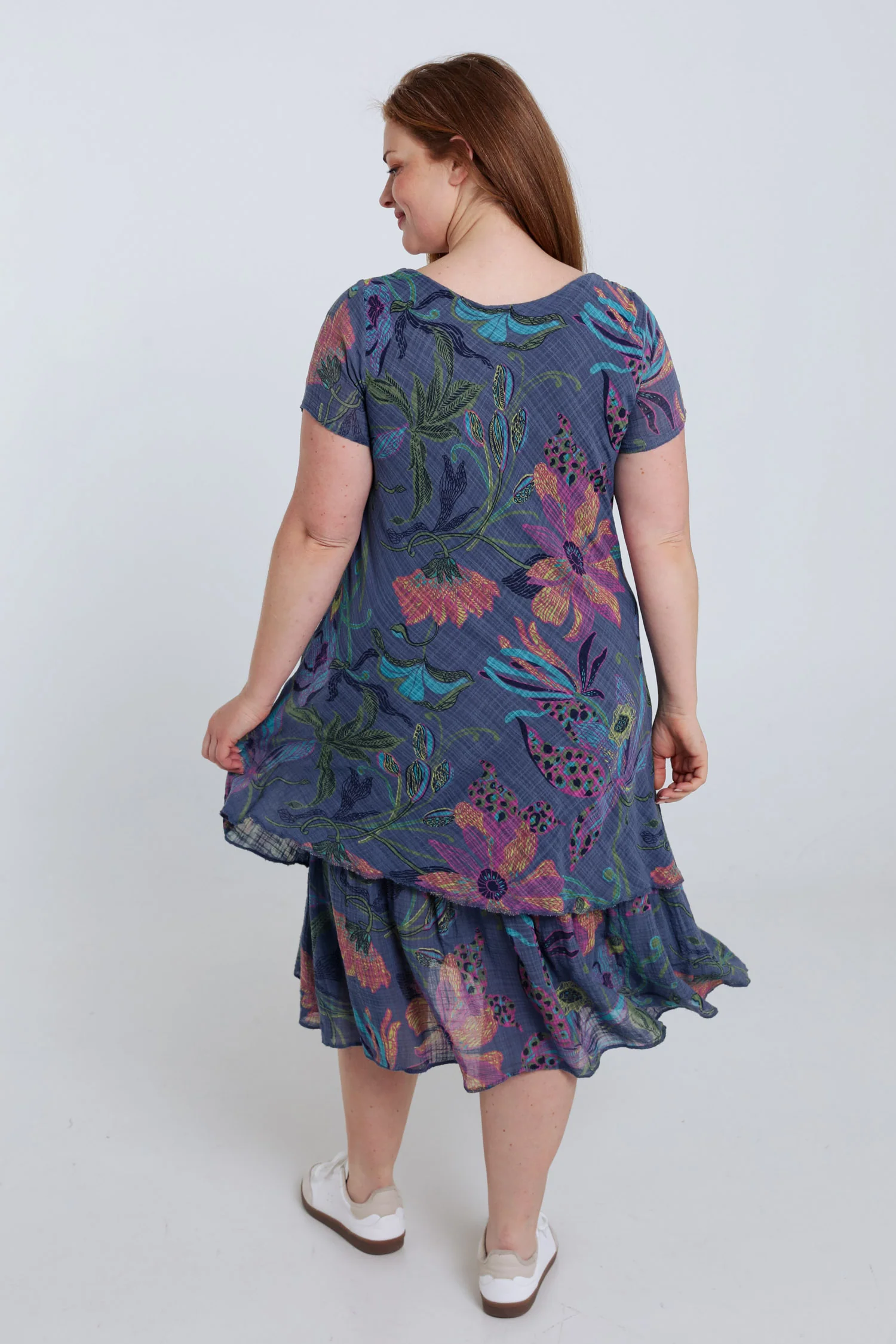 Robe en gaze de coton imprimé floral - Image 13
