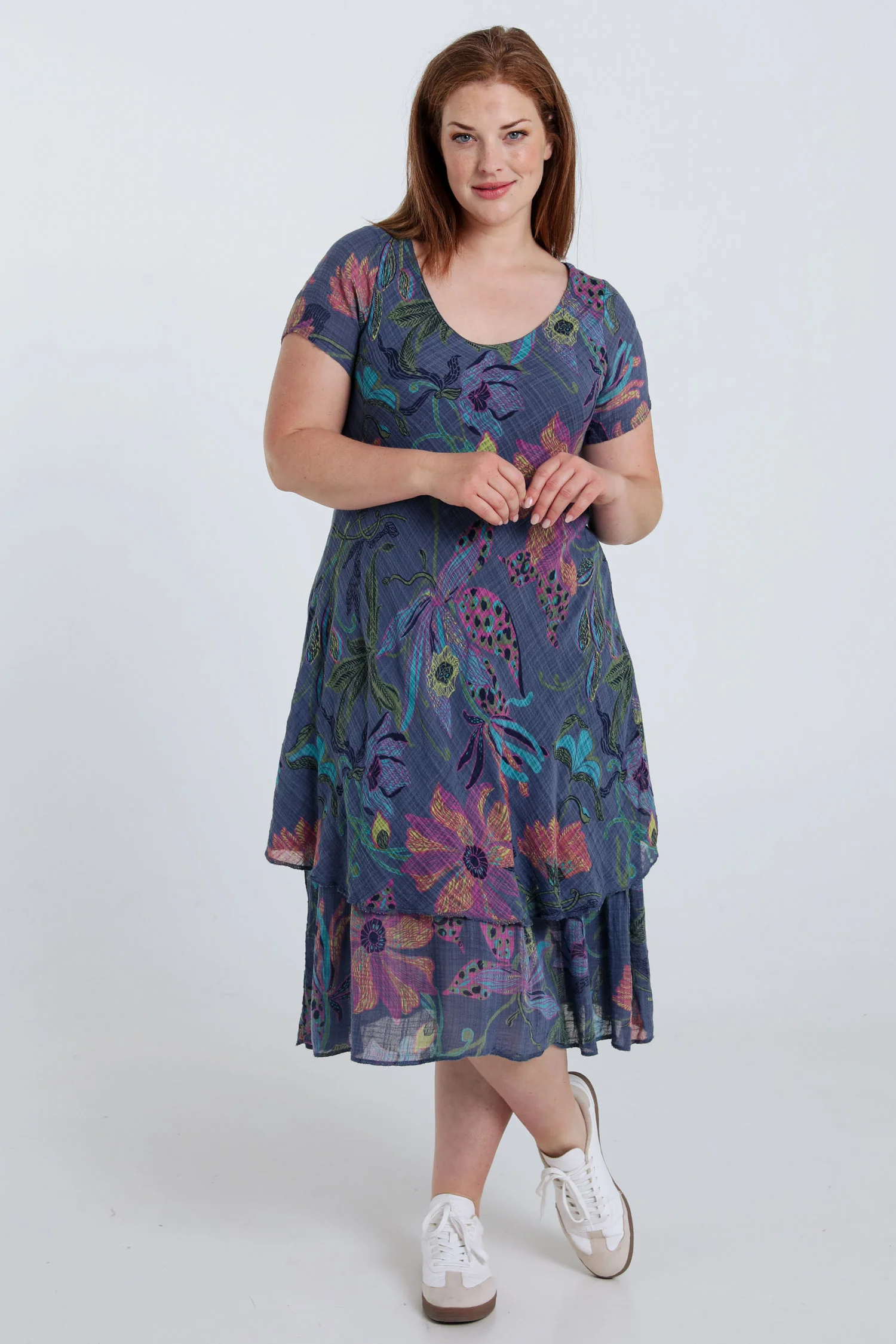 Robe en gaze de coton imprimé floral - Image 18