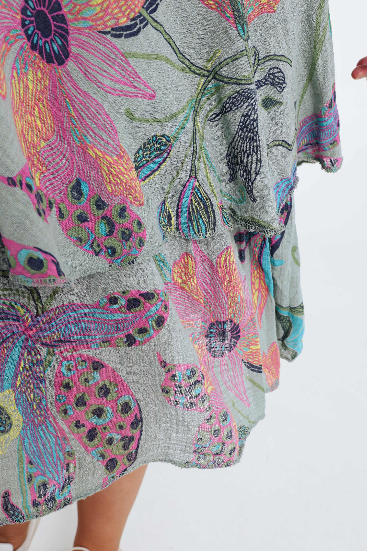 Robe en gaze de coton imprimé floral - Image 27