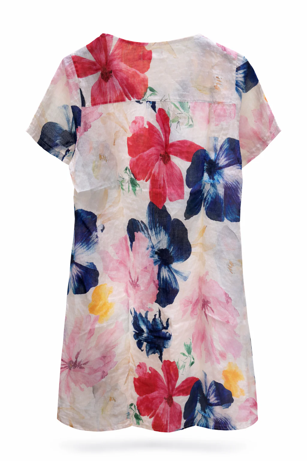 Robe en lin imprimé fleuri - Image 2