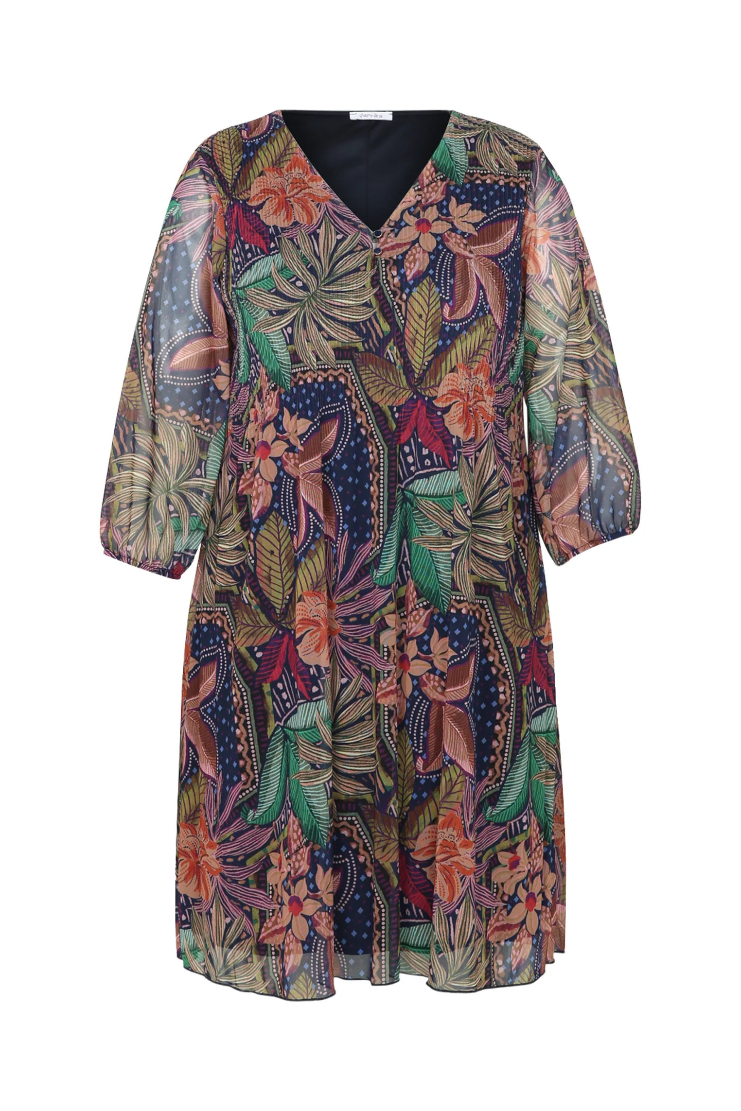 Robe en résille plissée - Image 10