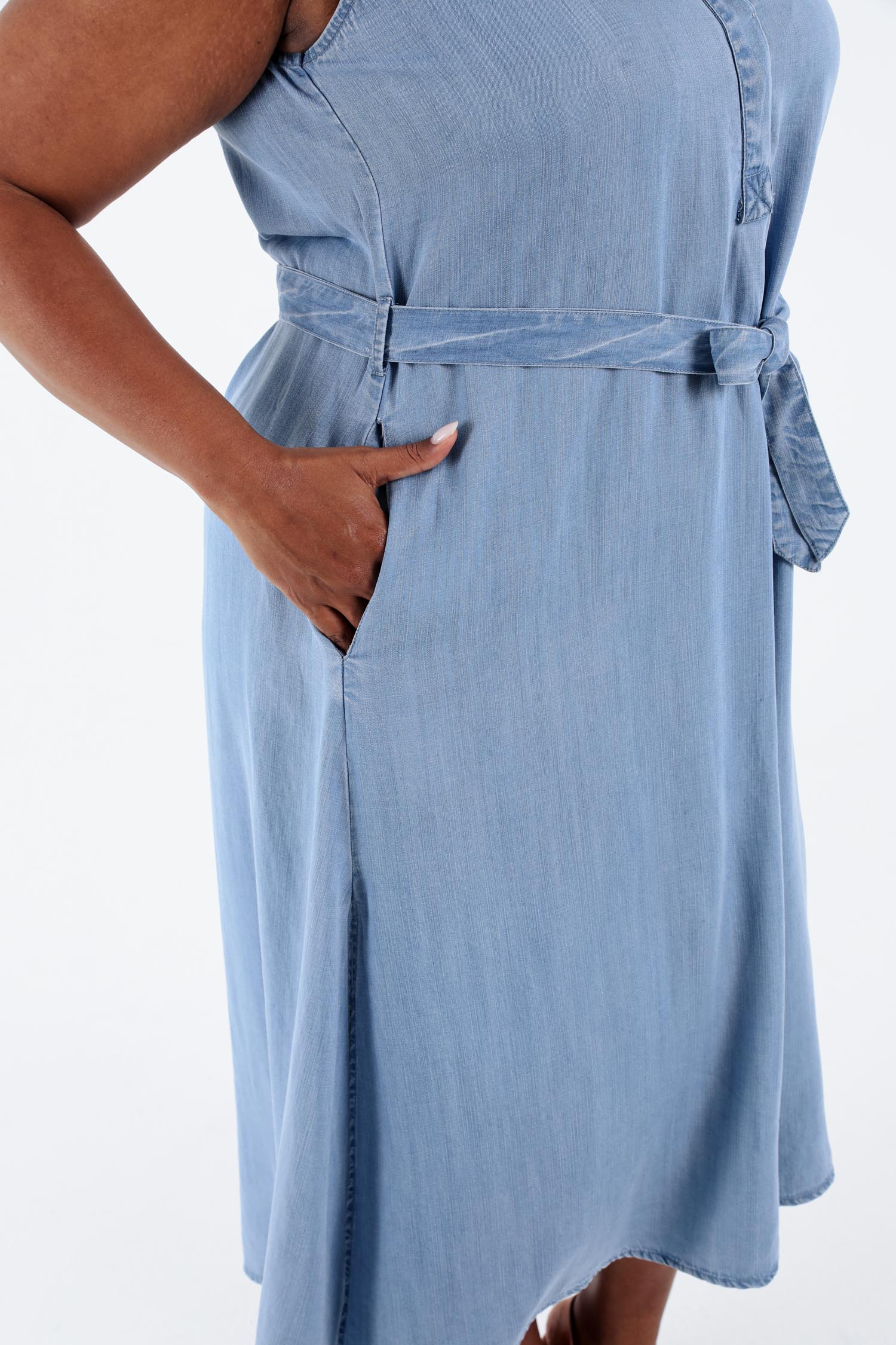 Robe en tencel unie - Image 5