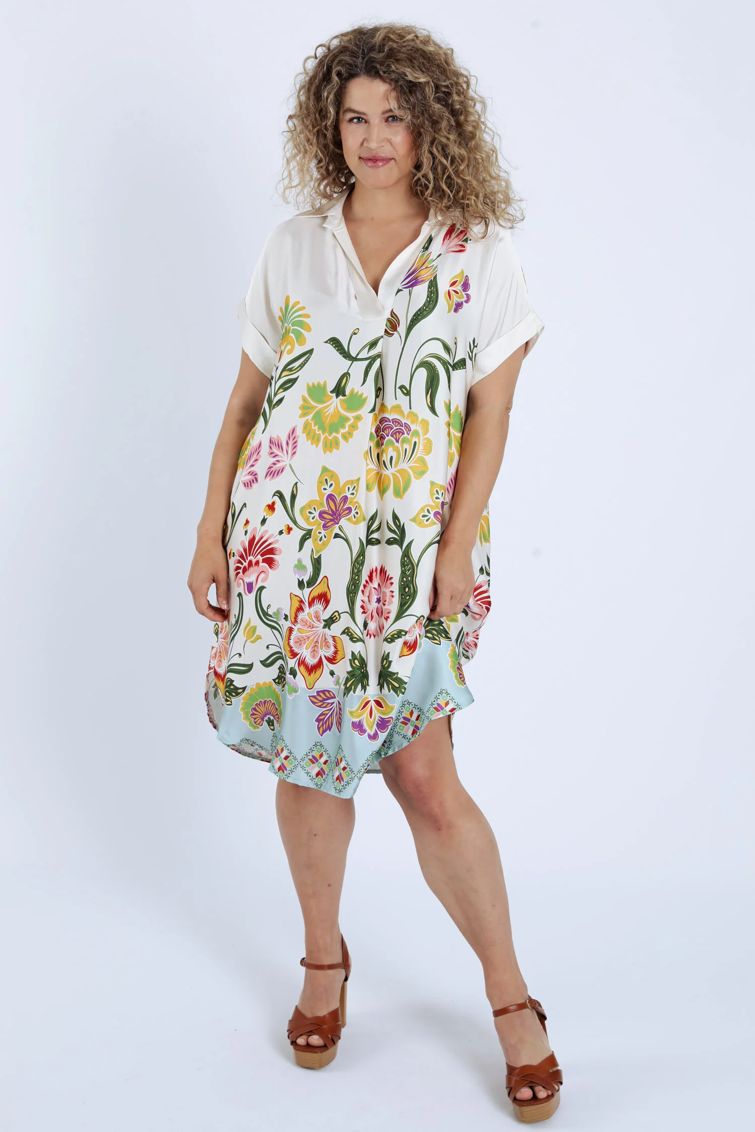 Robe en viscose à imprimé floral - Image 7