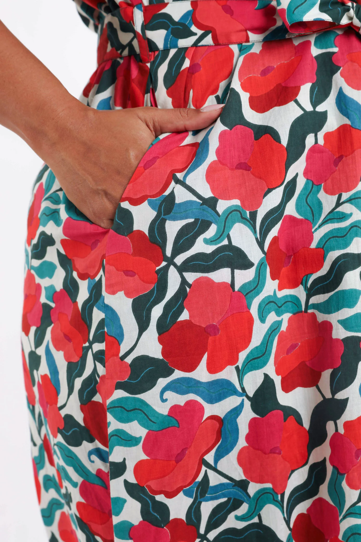 Robe en viscose imprimé fleuri - Image 5